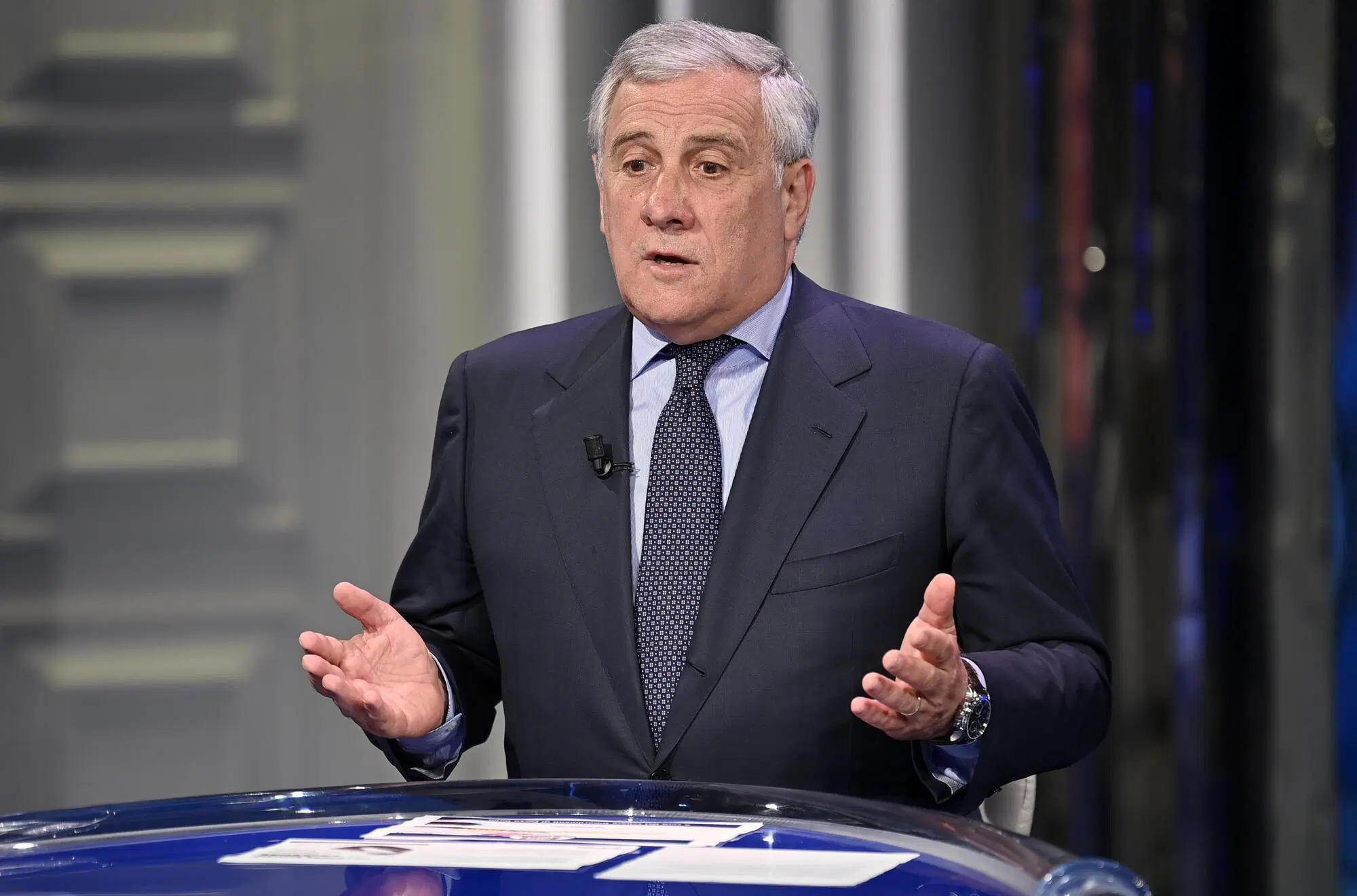 Antonio Tajani a Porta a Porta