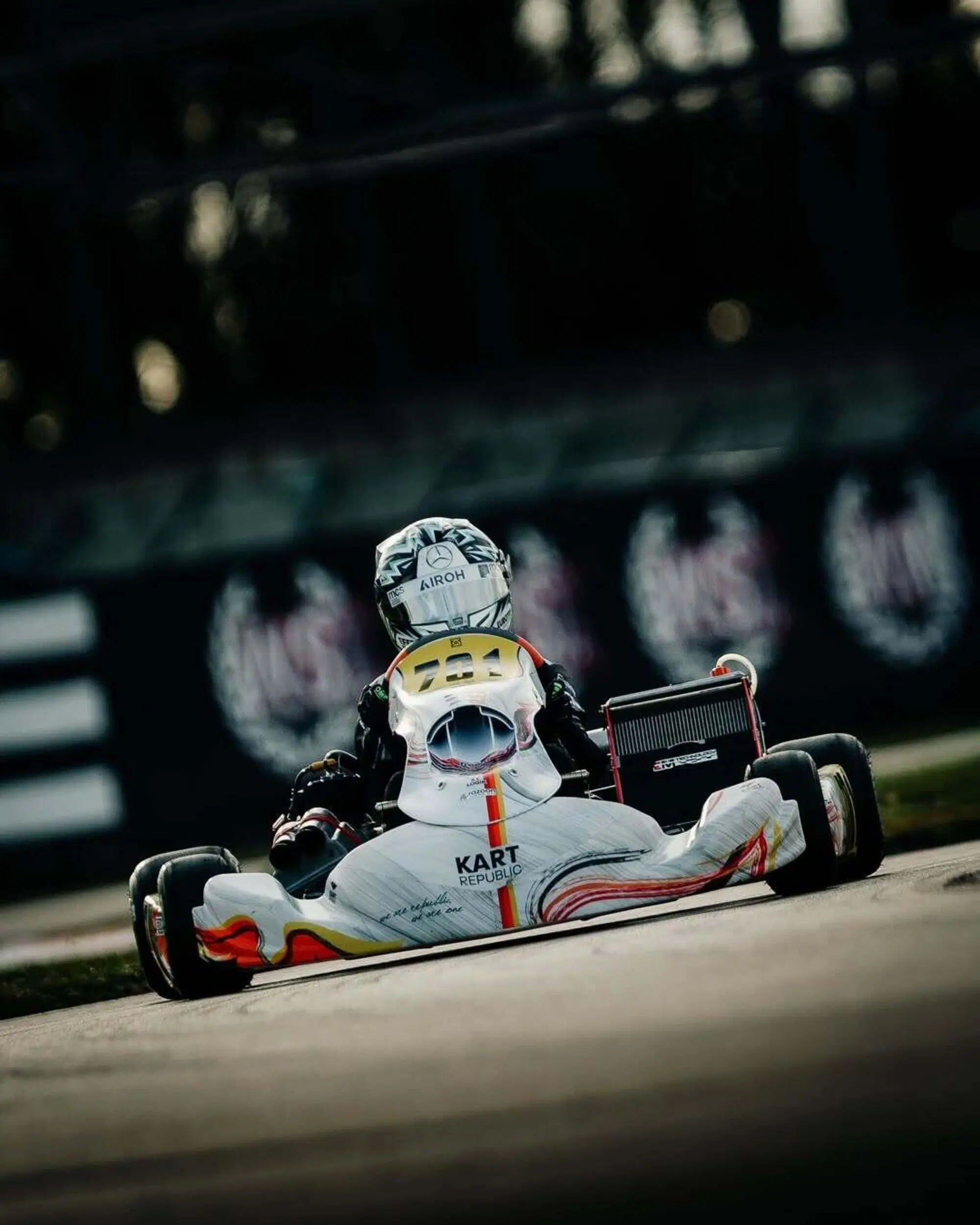 Niccolo Perico Mercedes Junior.