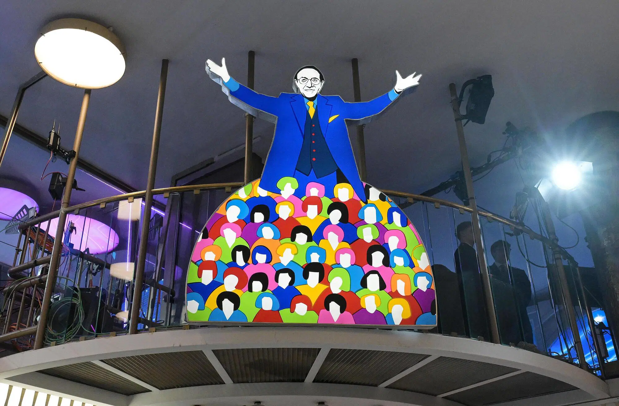 omaggio a Pippo Baudo di Marco Lodola