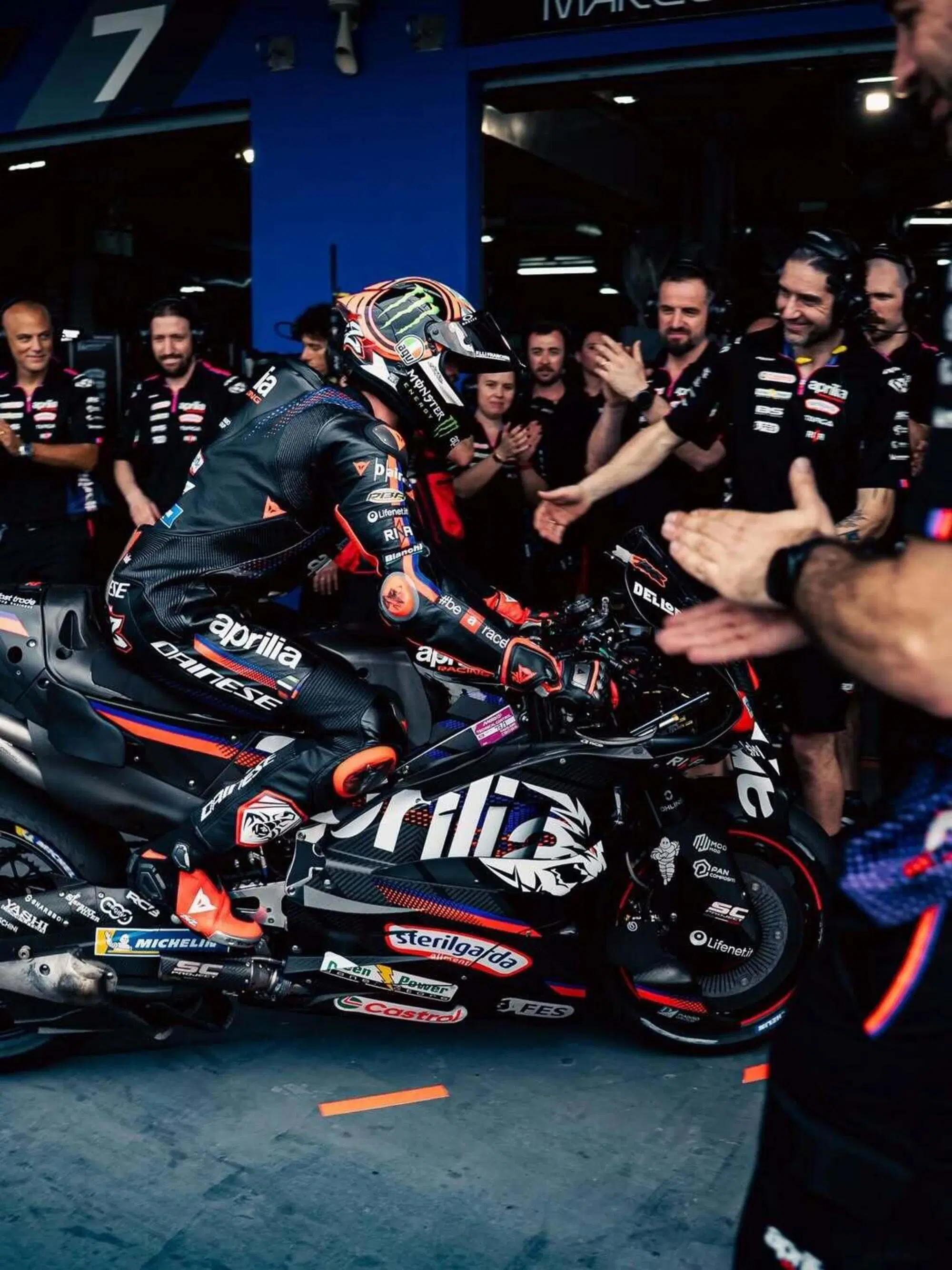 Aprilia Marco Bezzecchi venerd&igrave; Buriram.