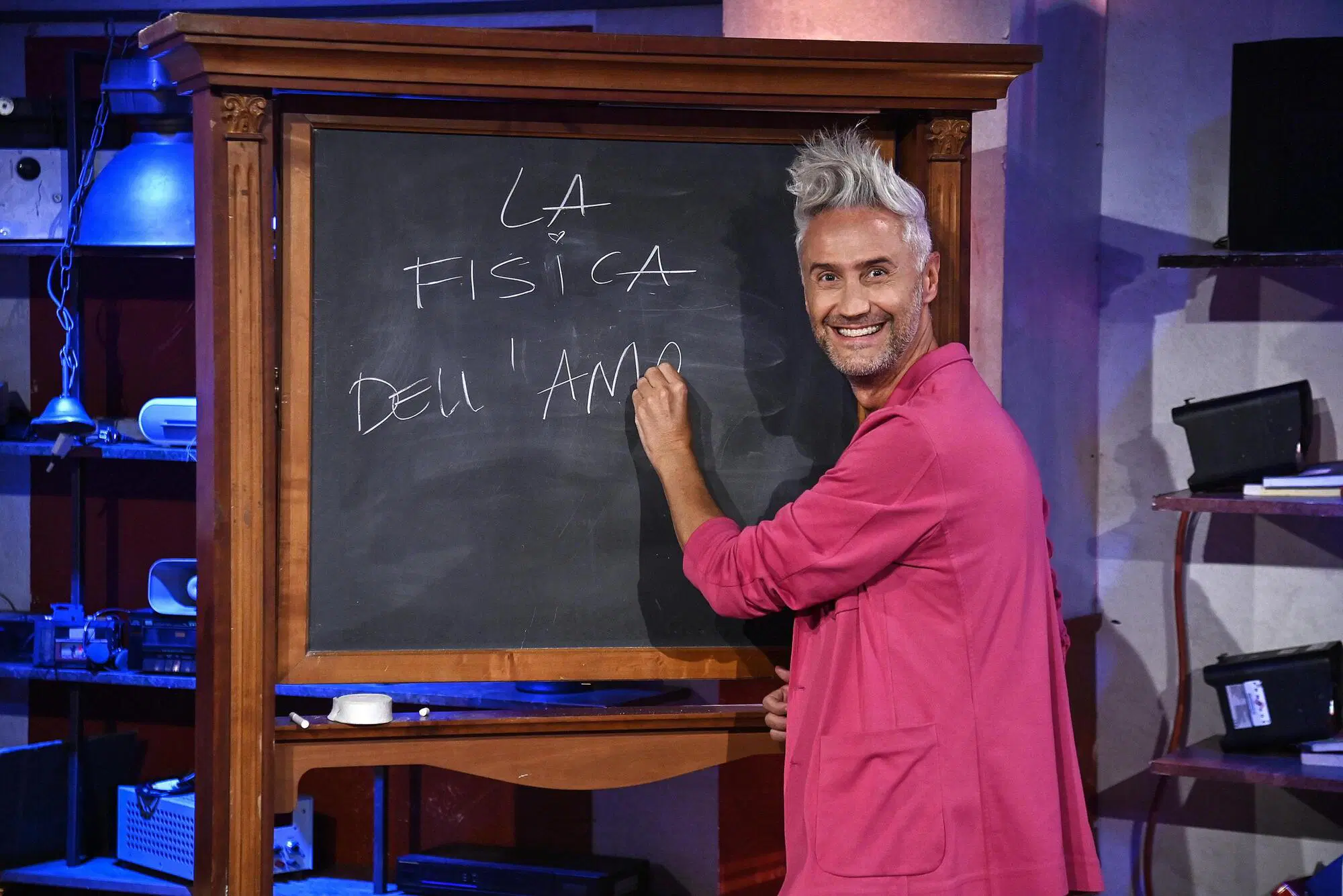 Vincenzo Schettini nel suo programma La fisica dell'amore