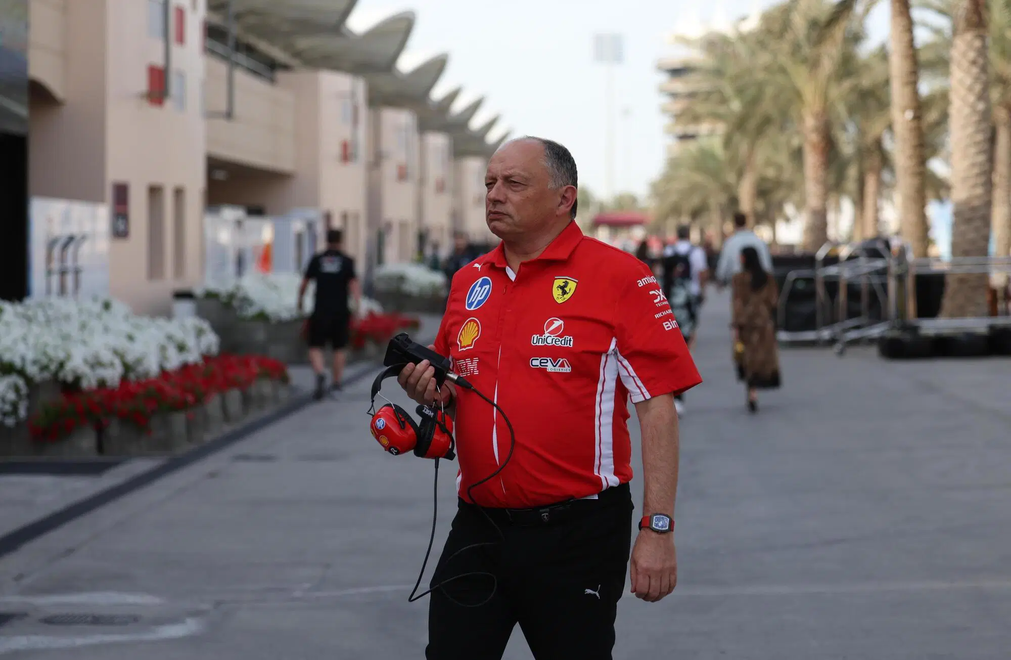 Frederic Vasseur team principal Ferrari