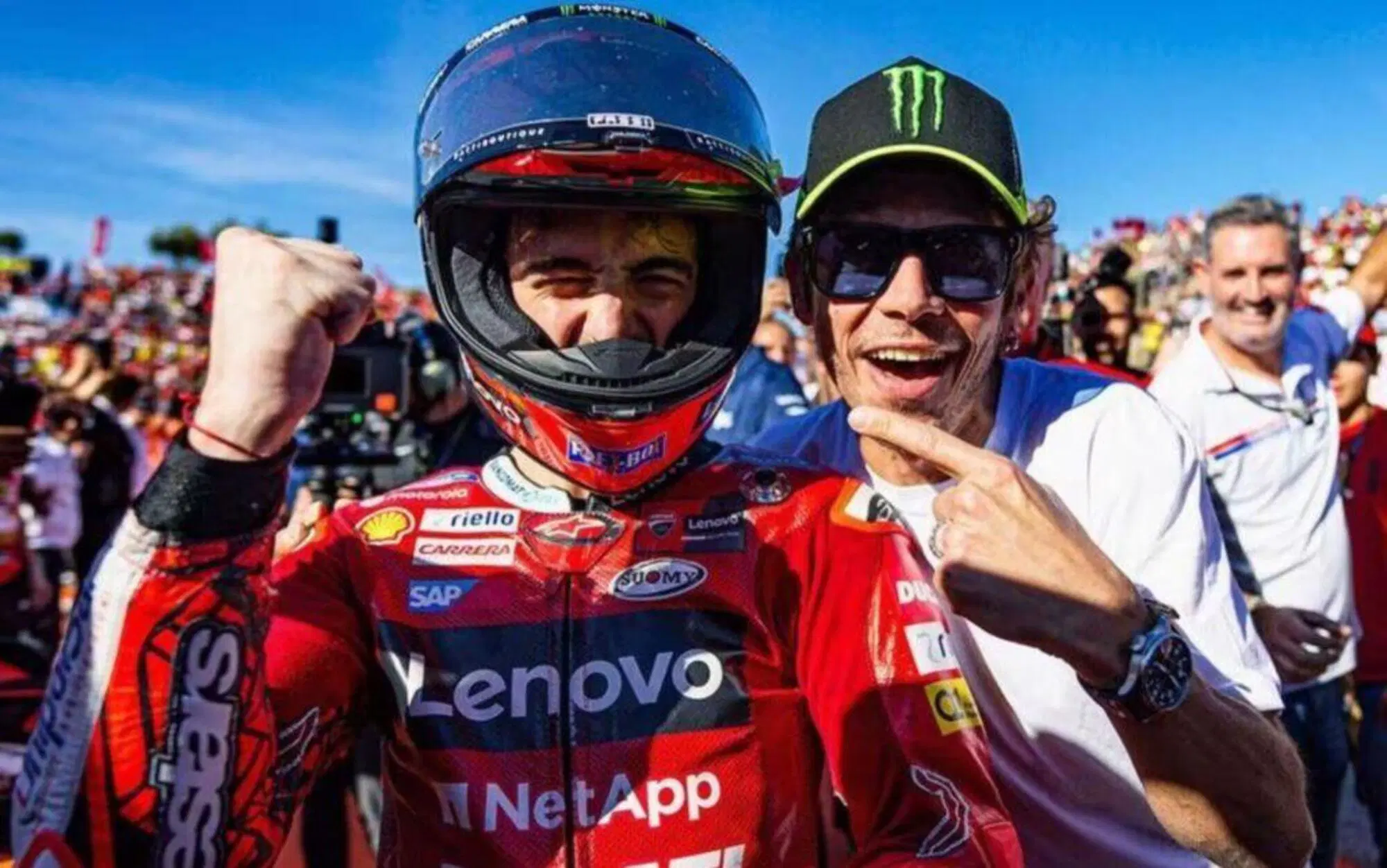 Pecco Bagnaia Valentino Rossi