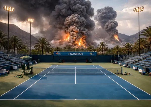 Che gaffe dell'Atp! Prima manda i tennisti negli Emirati Arabi, poi gli chiede 5mila euro per salvarli (dalle bombe) e infine fa marcia indietro: la dura vita dei proletari del tennis in tempo di guerra