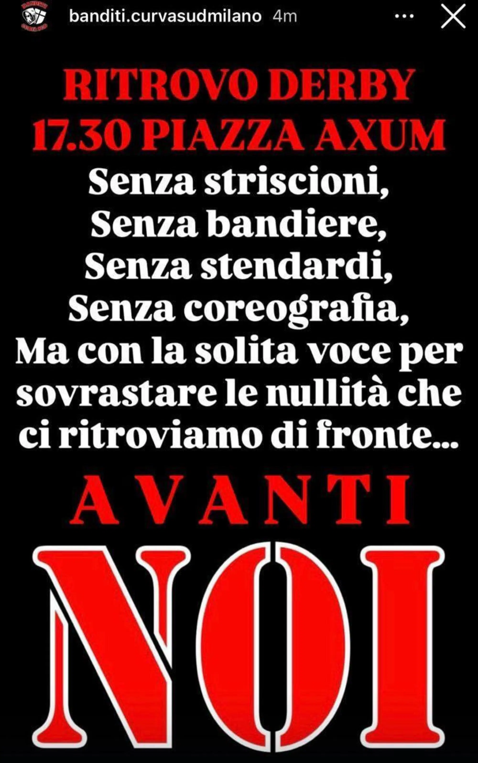La storia dei Banditi della curva Sud