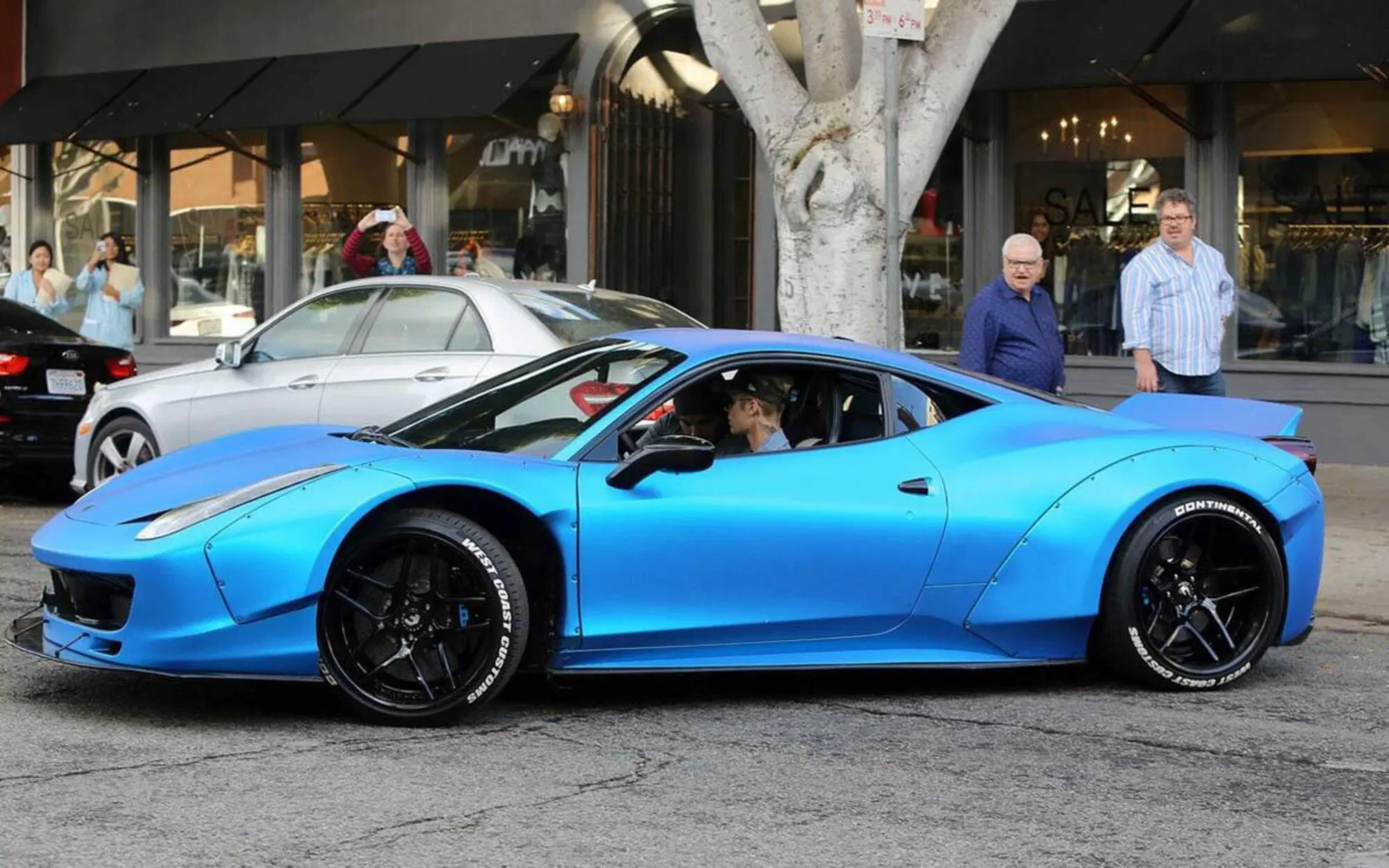 Justin Bieber Ferrari