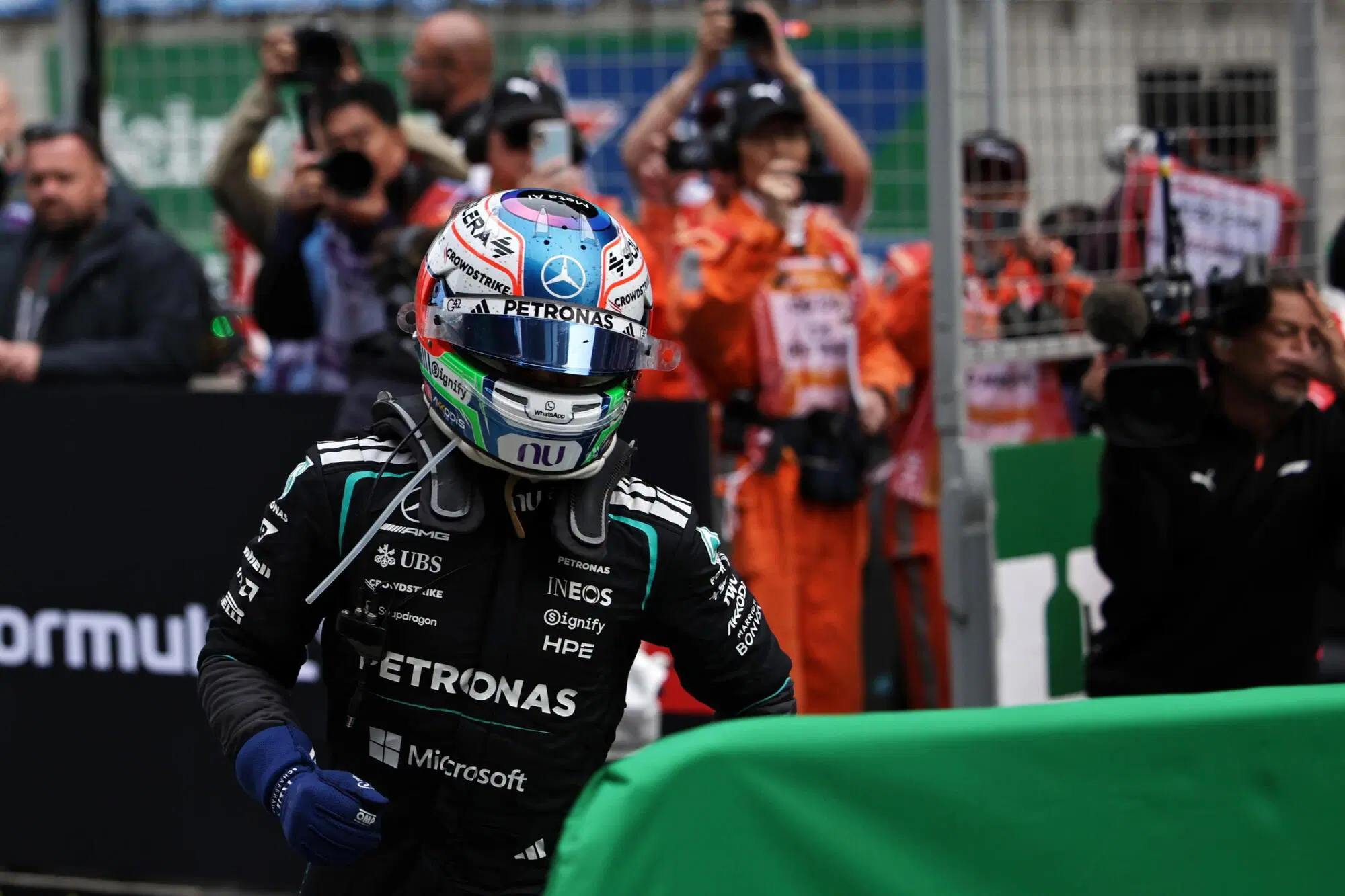 Kimi Antonelli festeggiamenti Cina