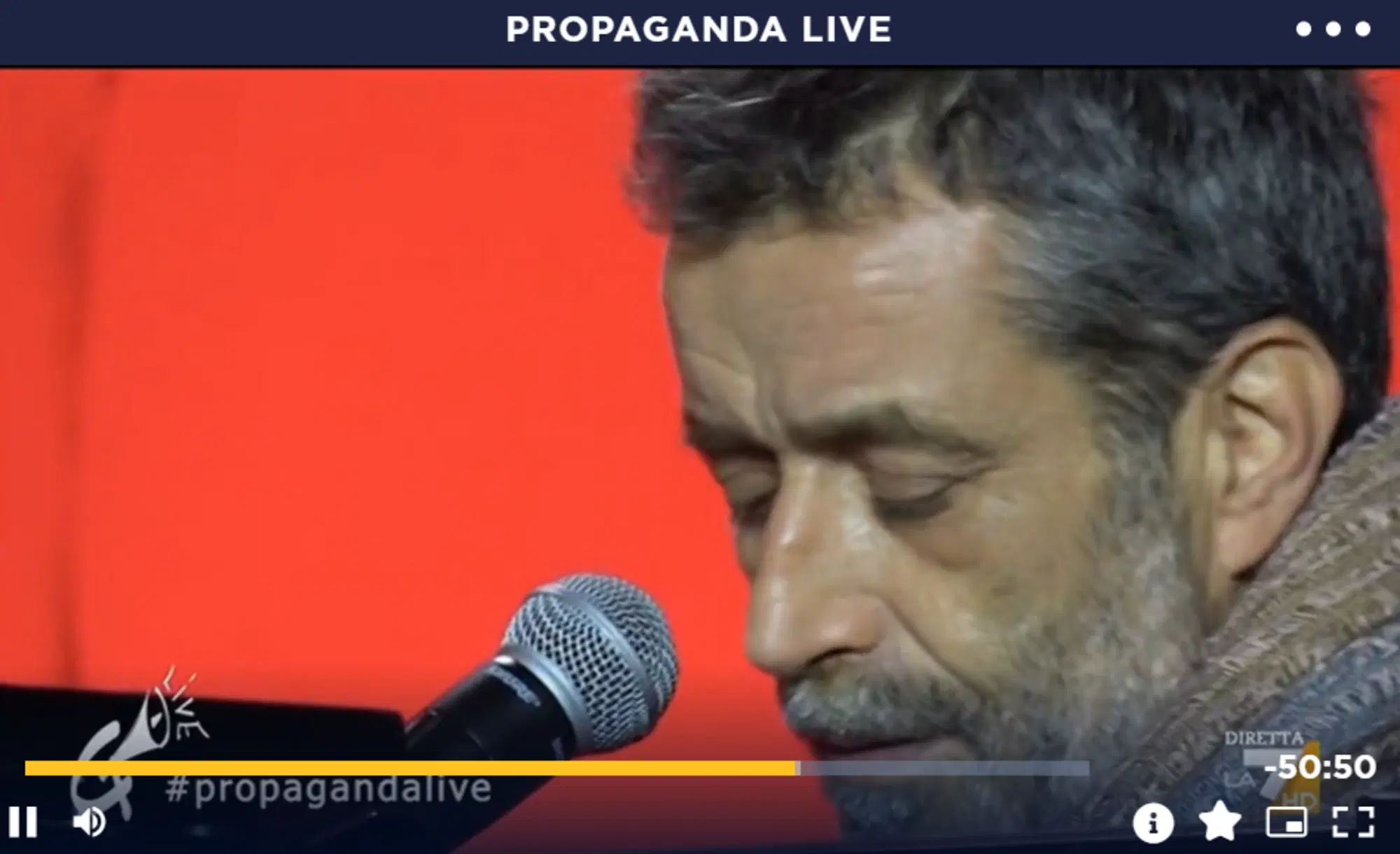 Daniele Silvestri Propaganda Live