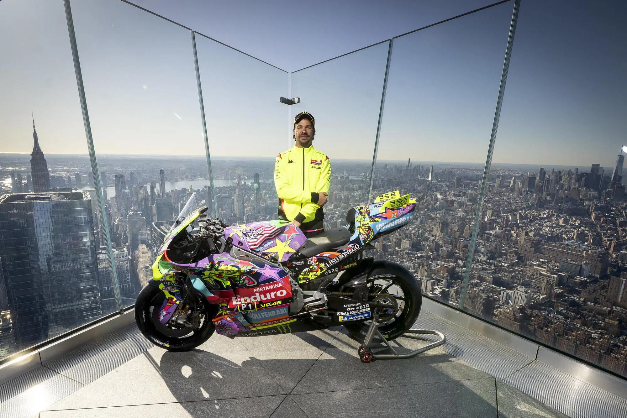 Franco Morbidelli The Edge NY 2026