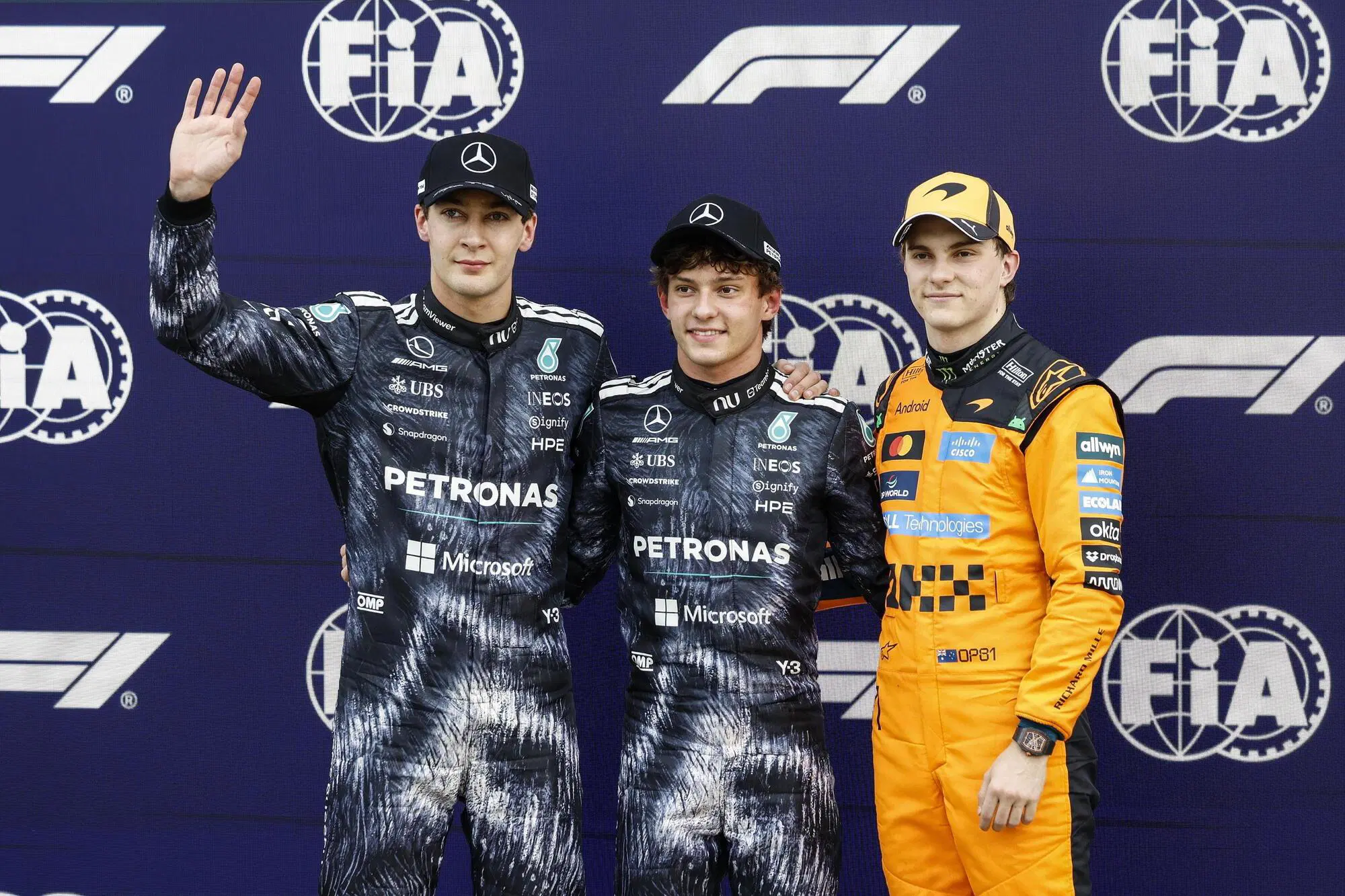 George Russell Kimi Antonelli Qualifiche Suzuka.