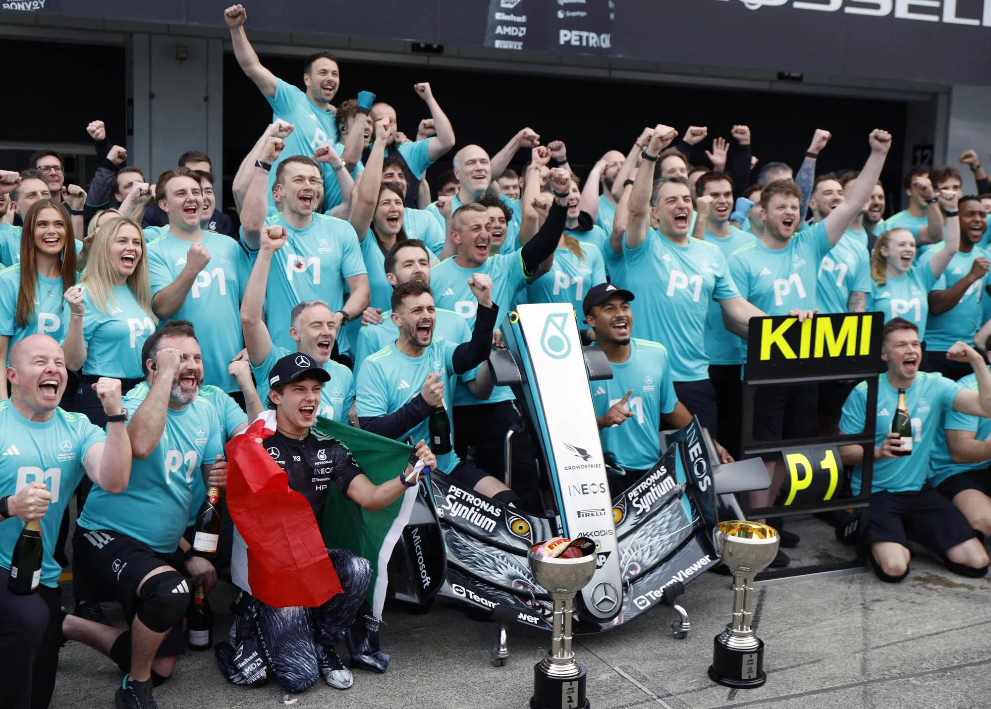 Kimi Antonelli Suzuka Festeggiamenti