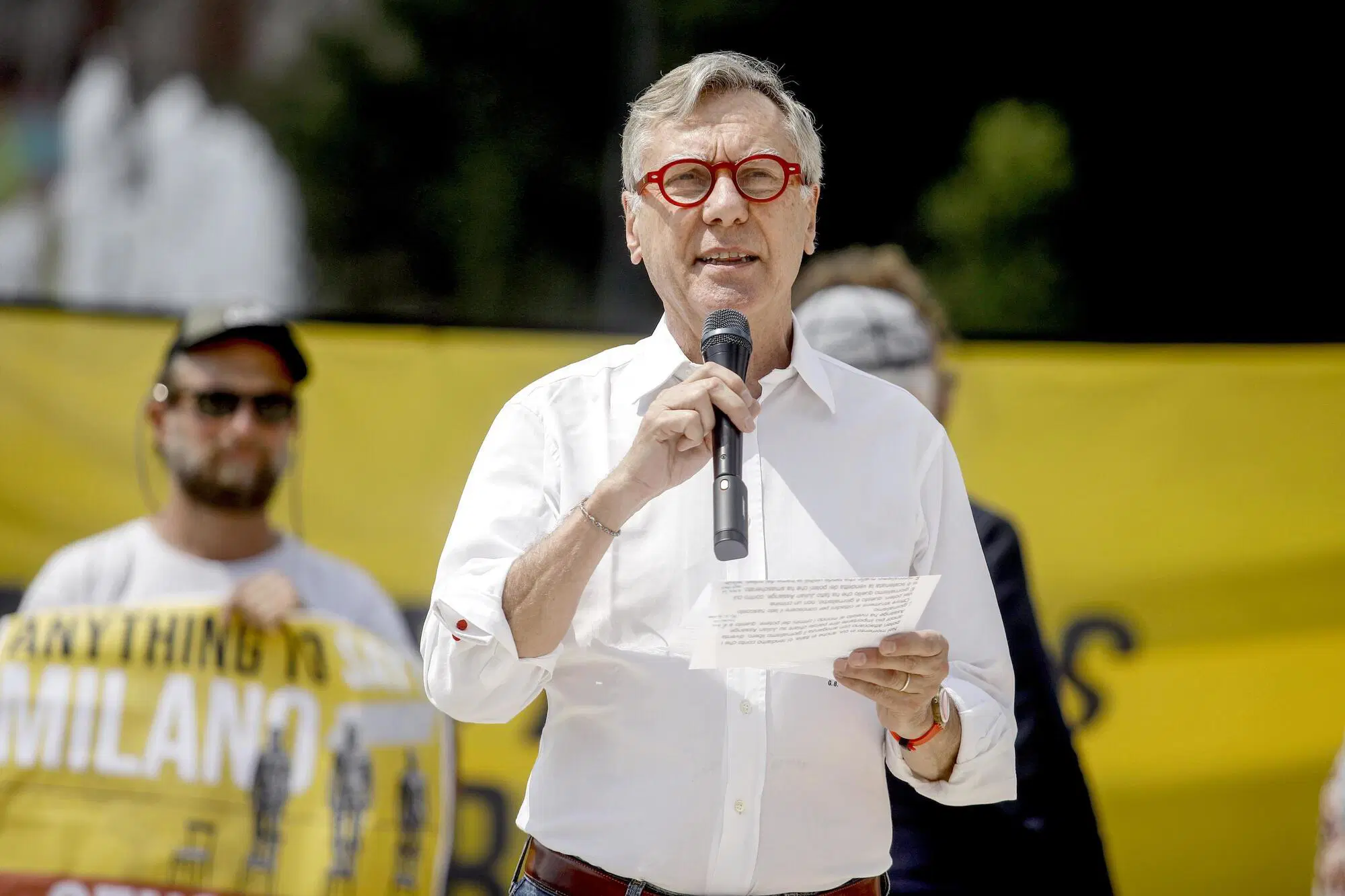 Il giornalista Gianni Barbacetto