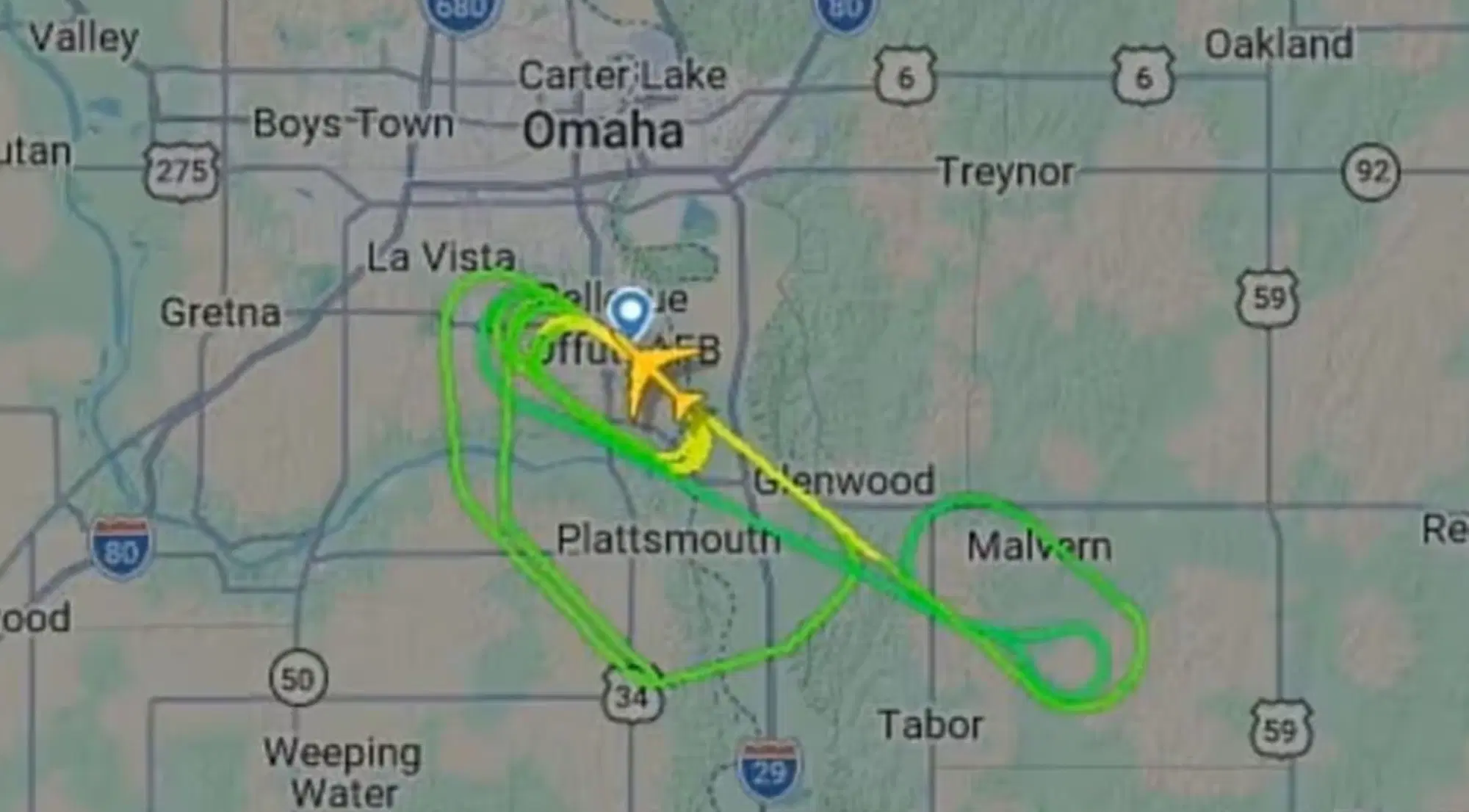 Doomsday Plane Trump Daily Mail