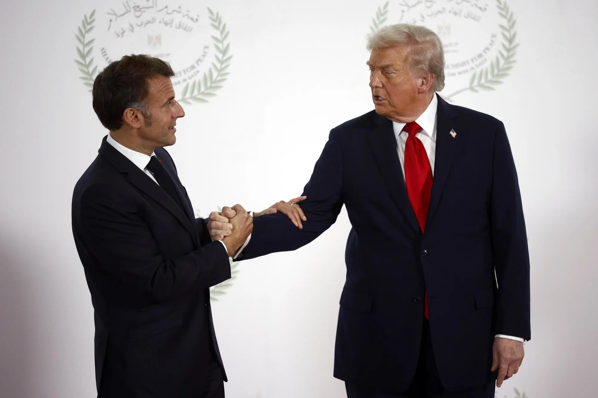 Emmanuel Macron e Donald Trump