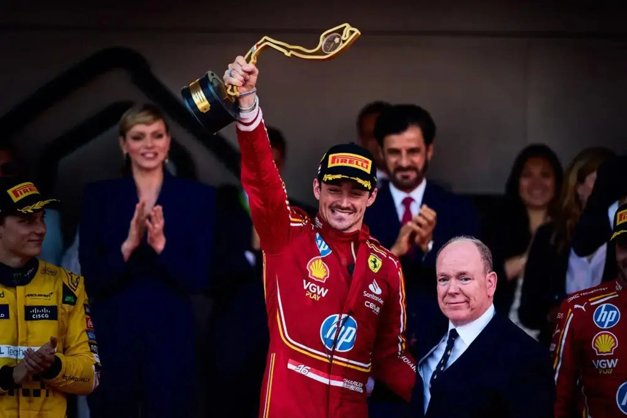 Charles Leclerc Monaco 2024