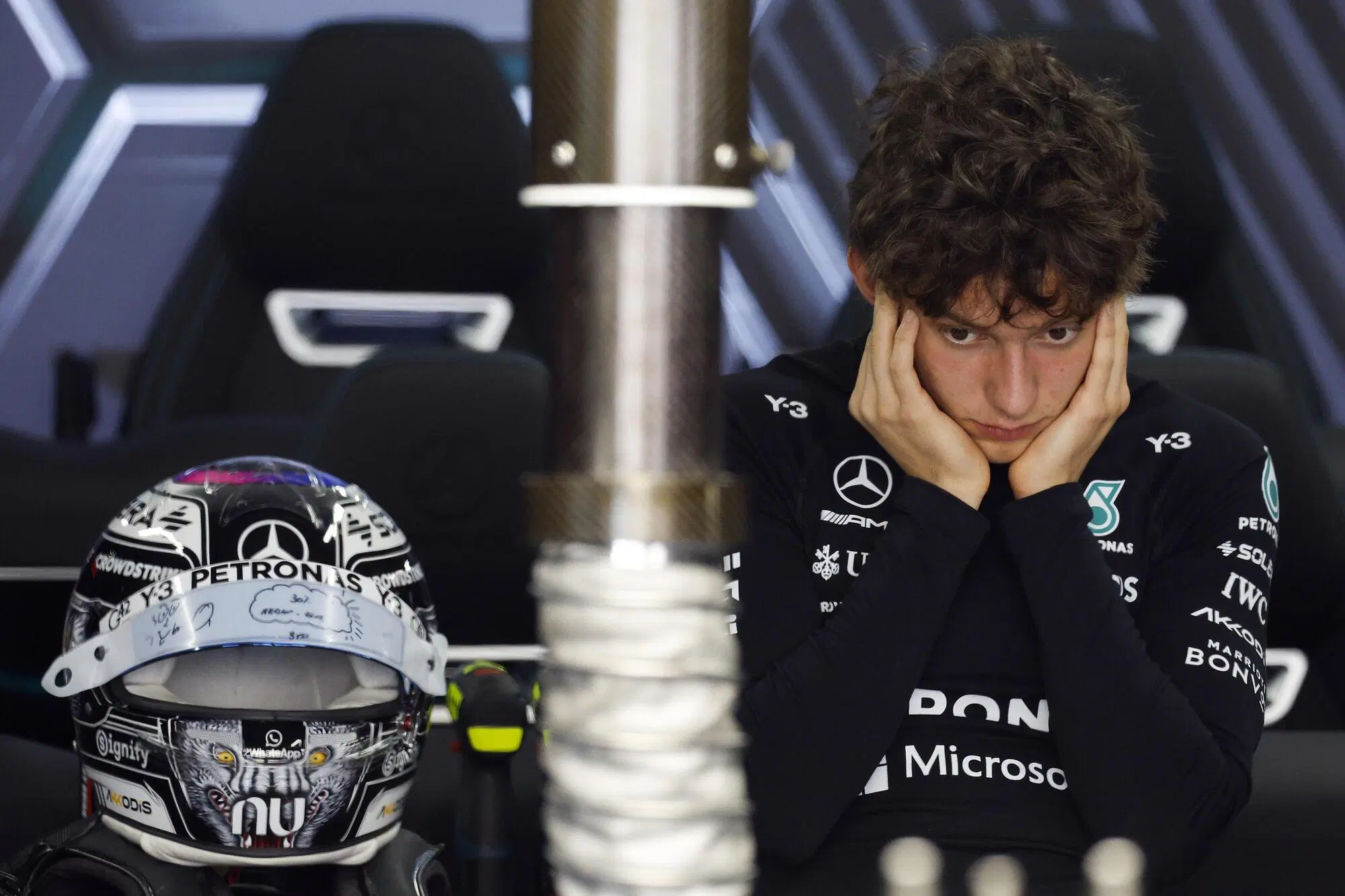 Kimi Antonelli concentrazione