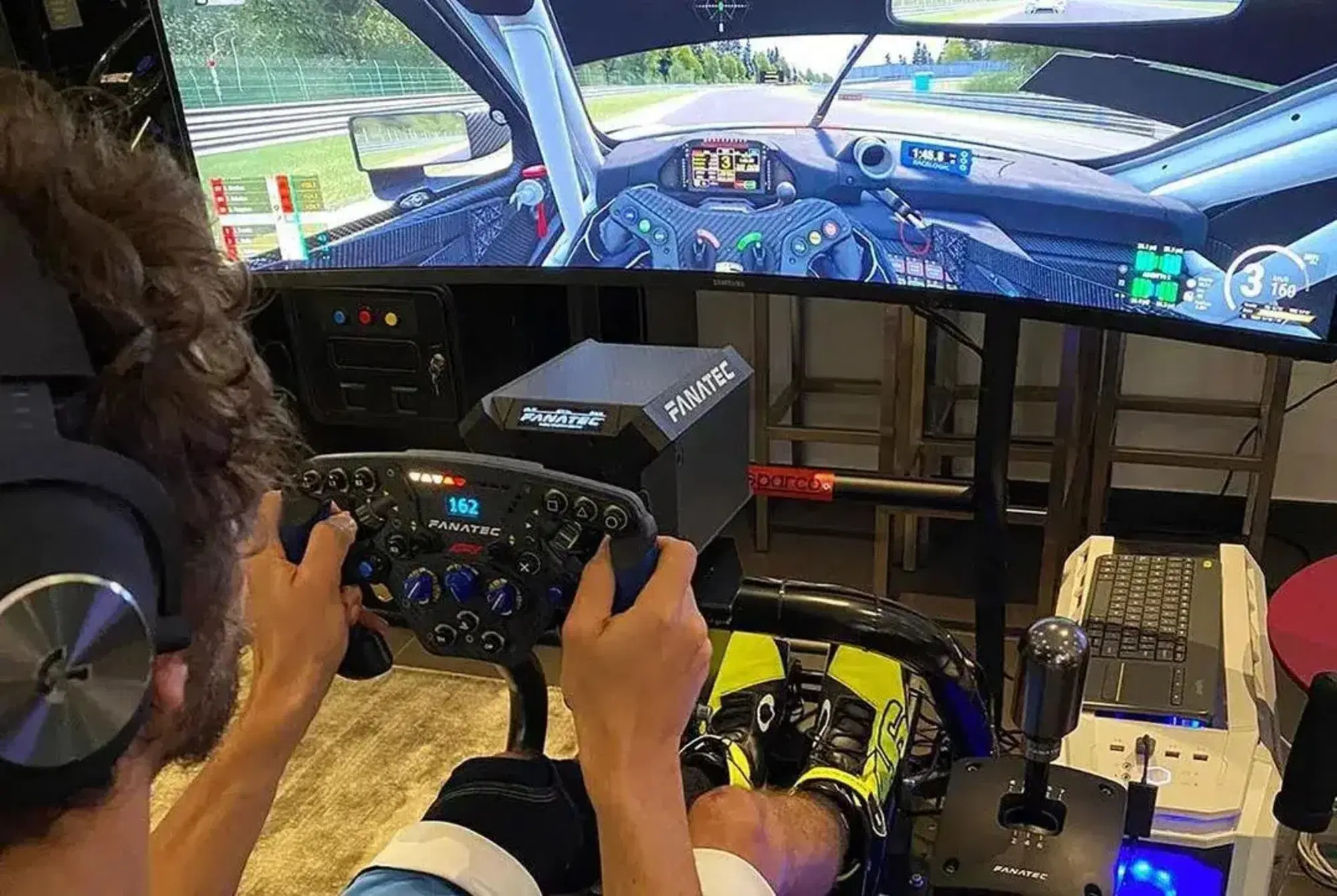 Valentino Rossi simulatore
