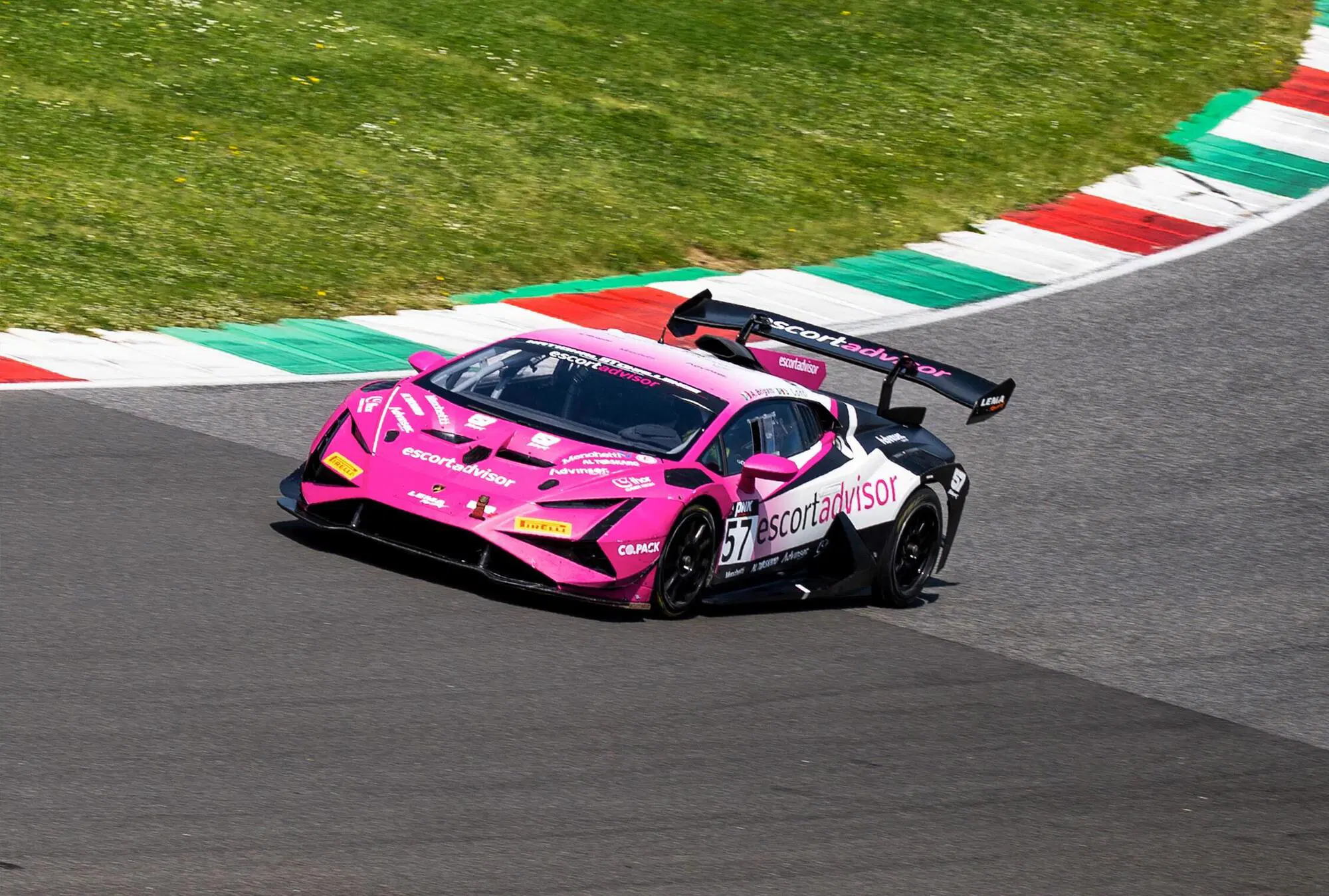 National GT Challege Mugello Lamborghini EscortAdvisor