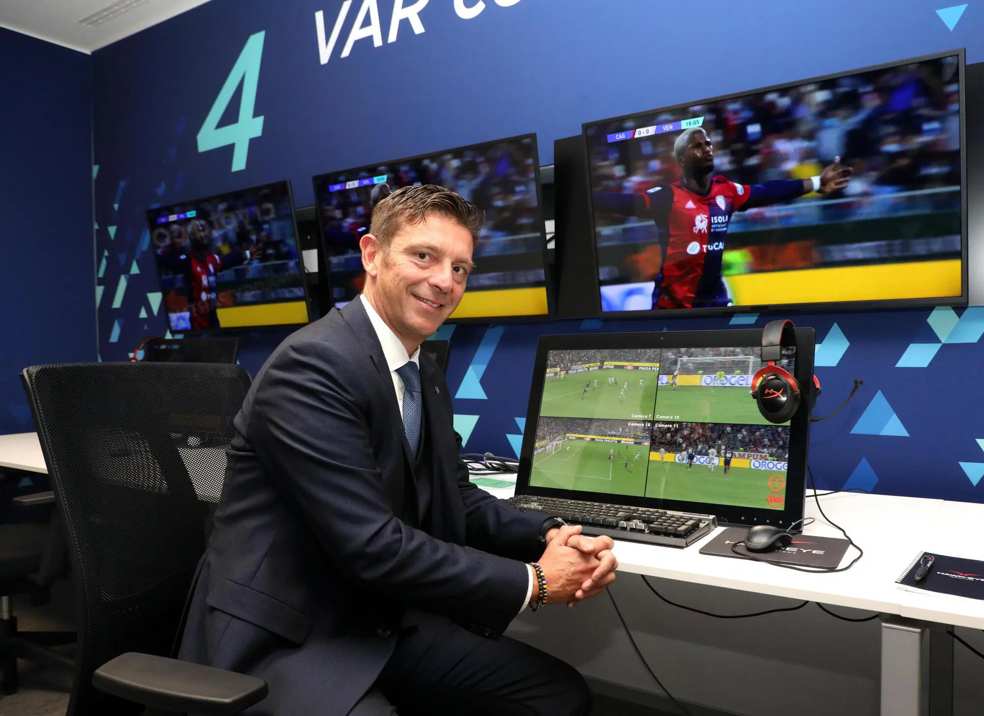 Il designatore Gianluca Rocchi