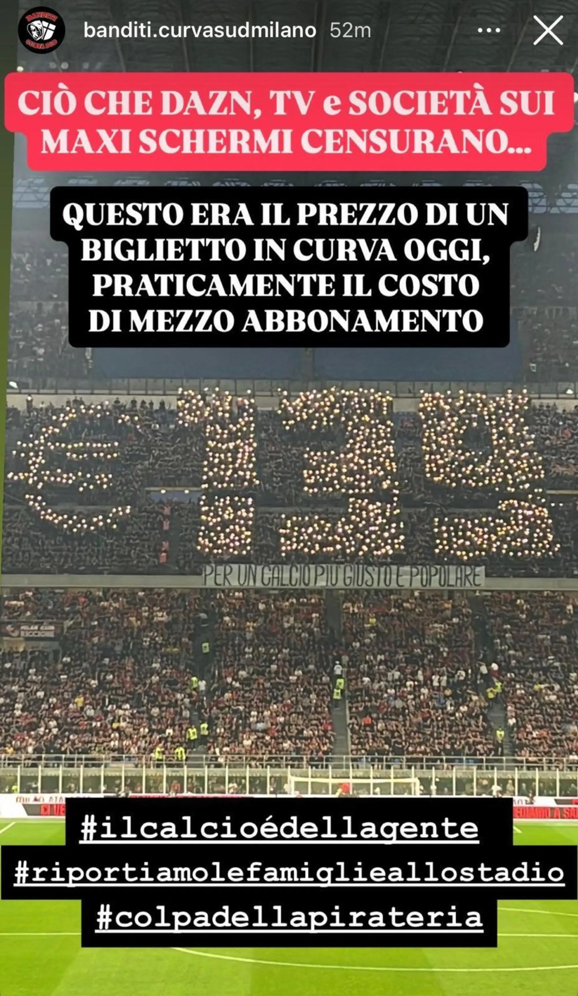 La storia dei Banditi della curva Sud