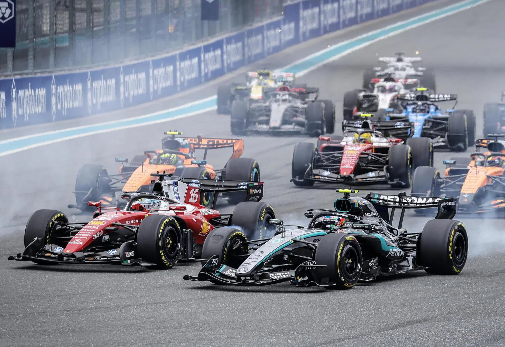Charles Leclerc Kimi Antonelli Miami.