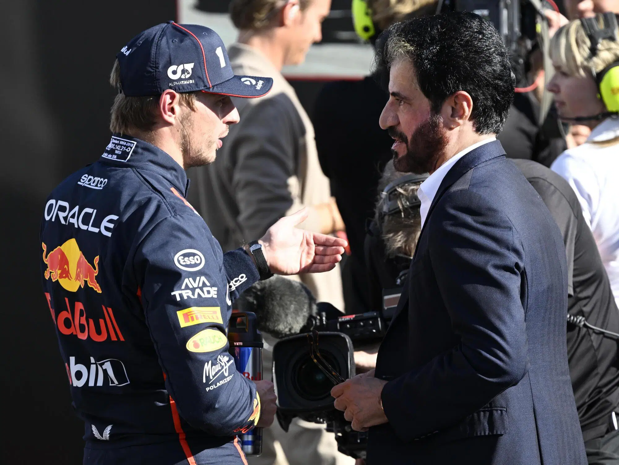 Mohammed Ben Sulayem Max Verstappen