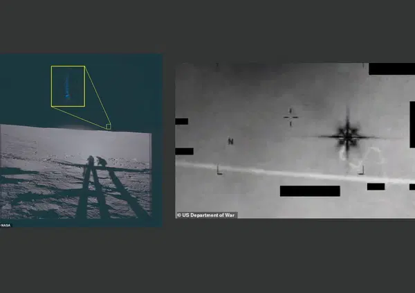 Ufo Files - Ecco due delle foto pi&ugrave; inquietanti rese pubbliche da Trump: la stella a otto punte e le testimonianze degli astronauti sulla Luna