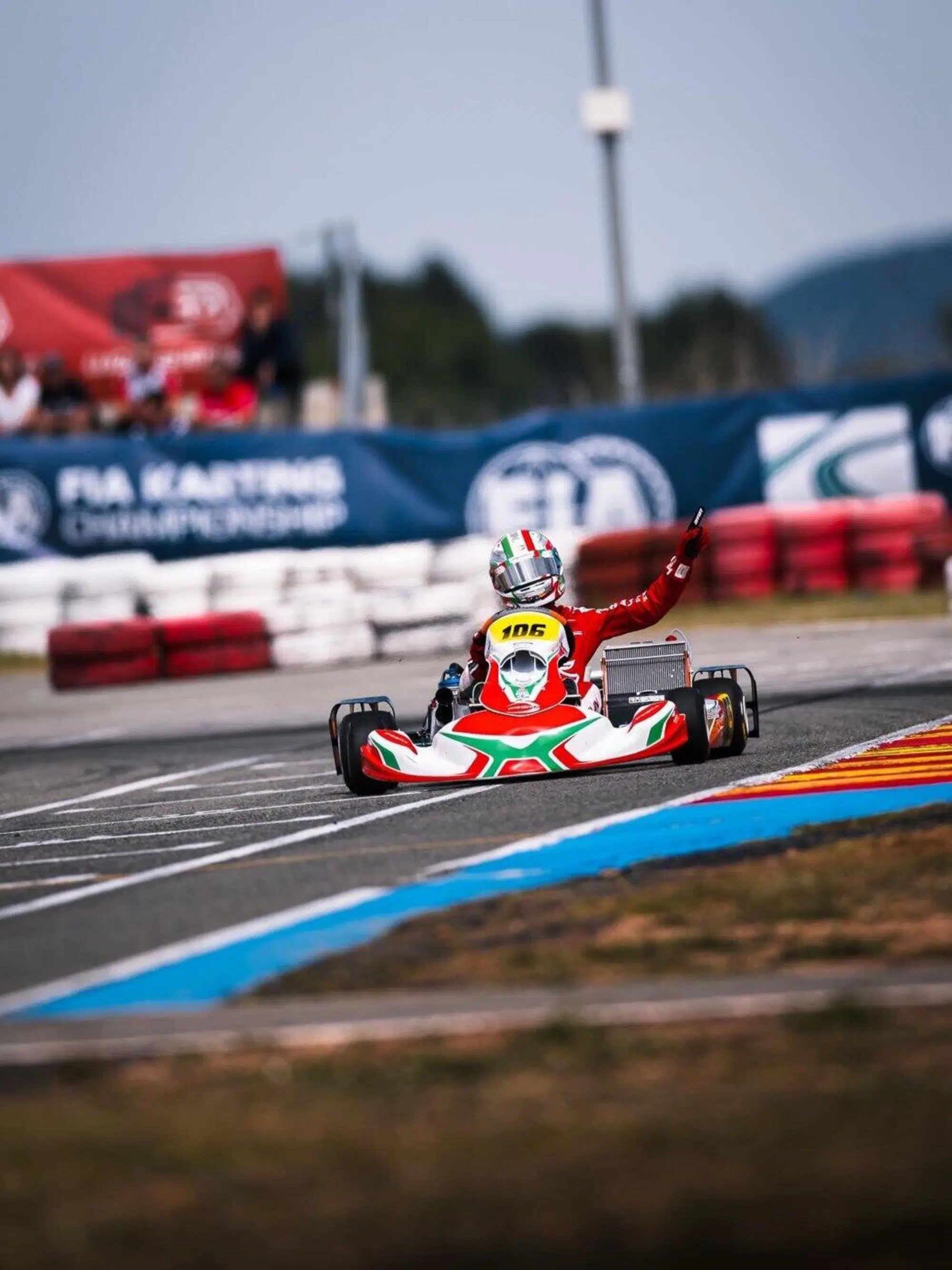 Noah Baglin Valencia Campionato Europeo Kart