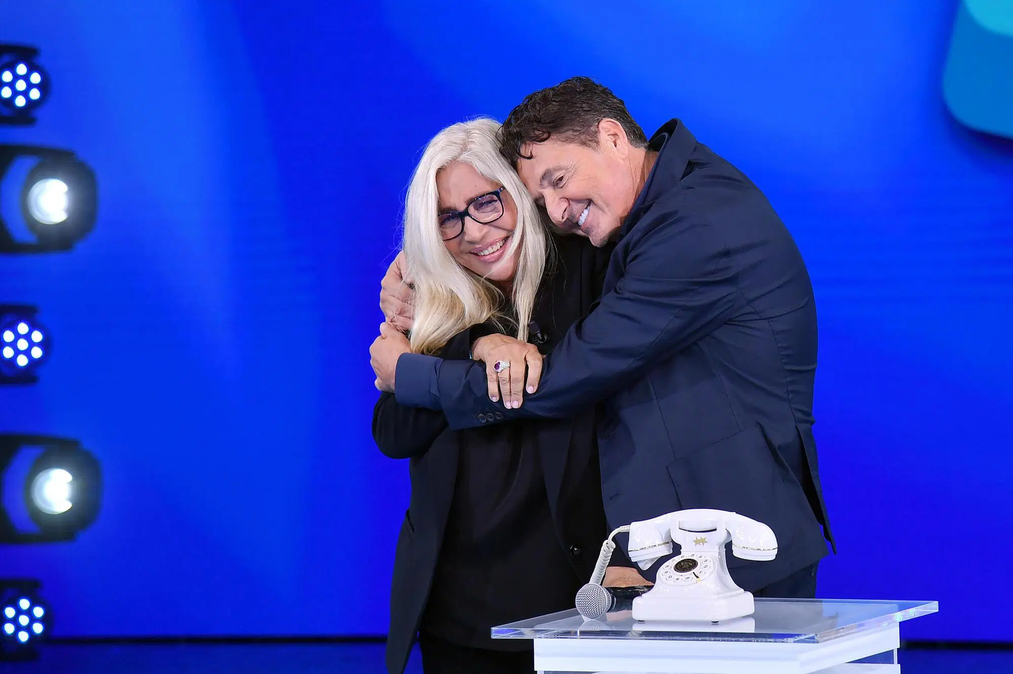 Mara Venier e Teo Mammucari