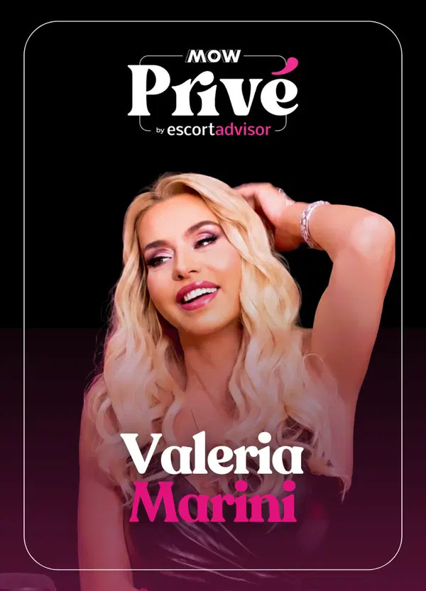 Ses*o o psicanalisi? Valeria Marini a Priv&eacute; by MOW ed Esco*t Advisor