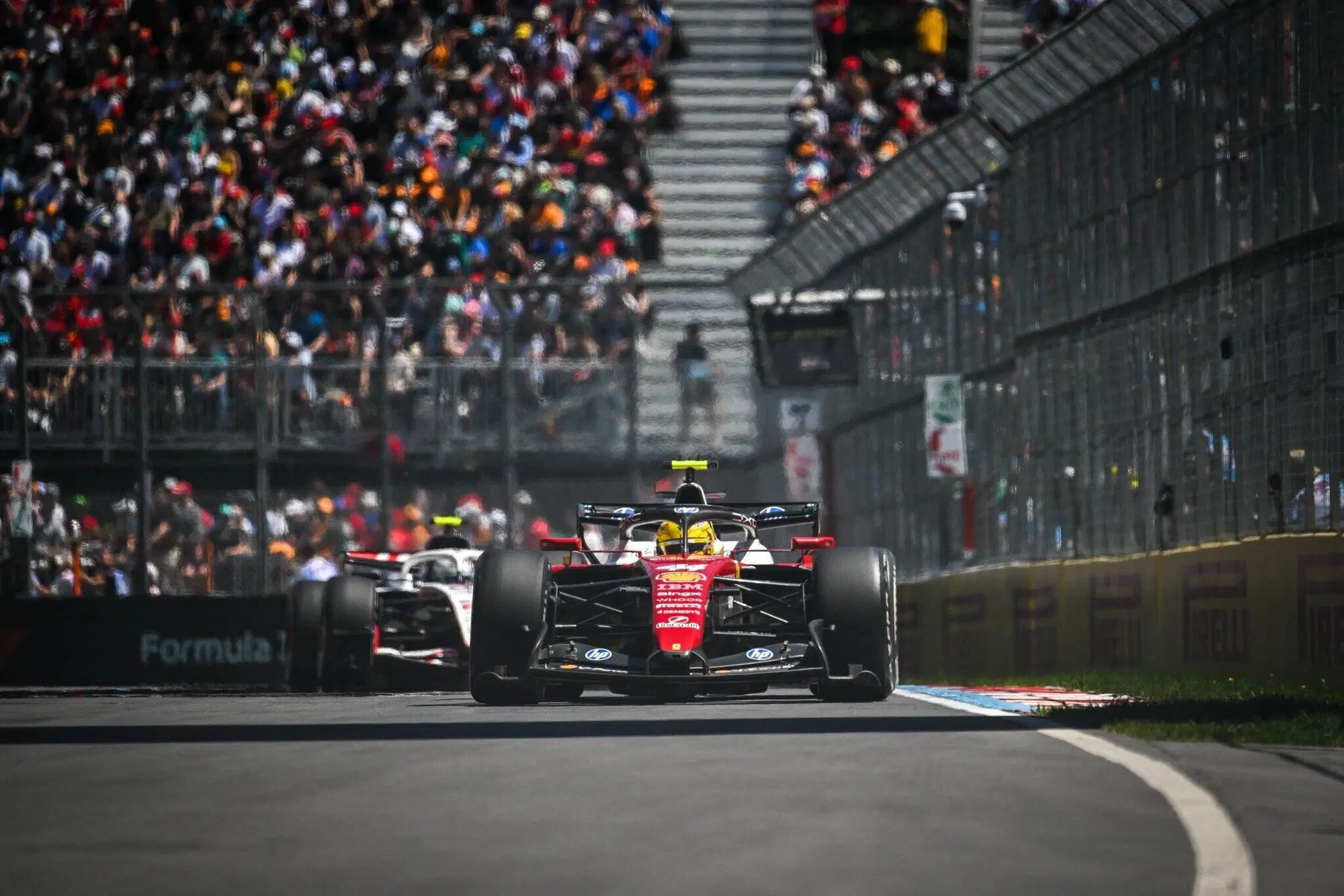 Lewis Hamilton Ferrari Montreal