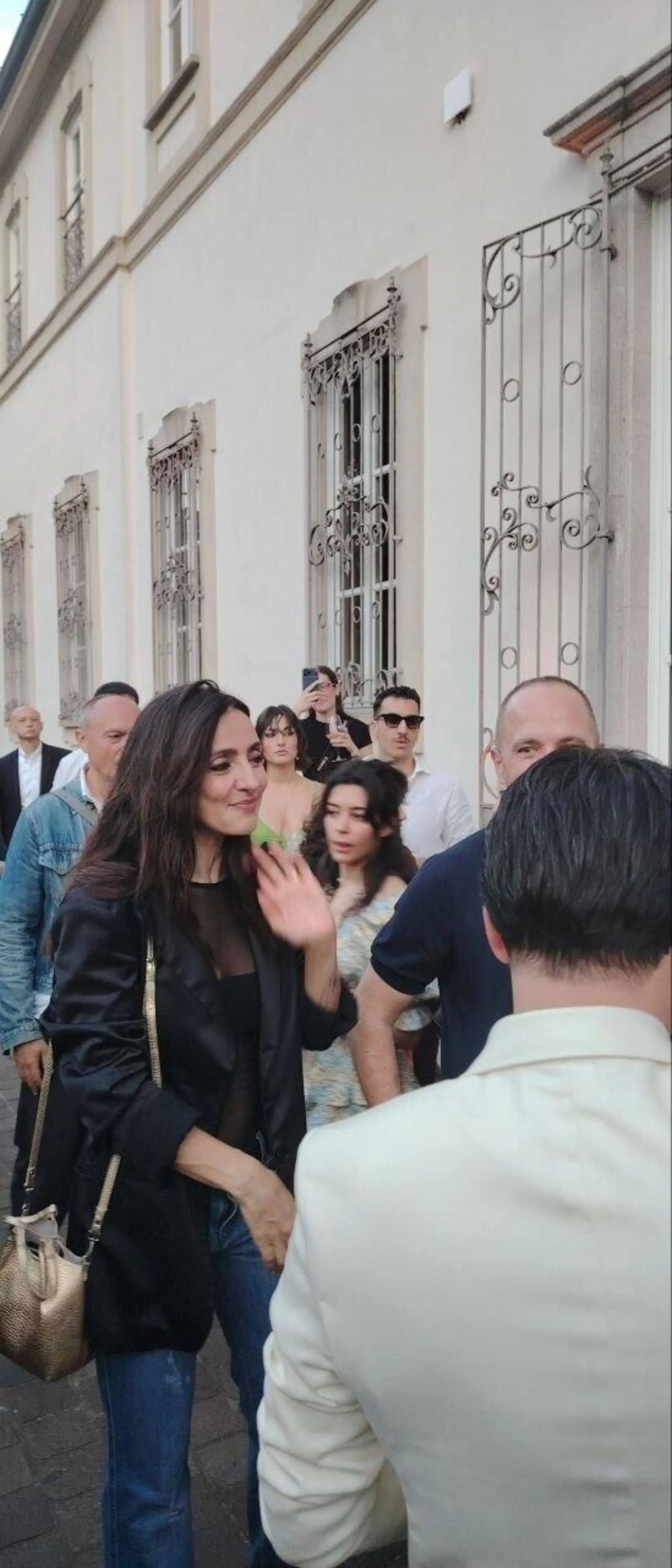 Ambra Angiolini a Villa Clerici