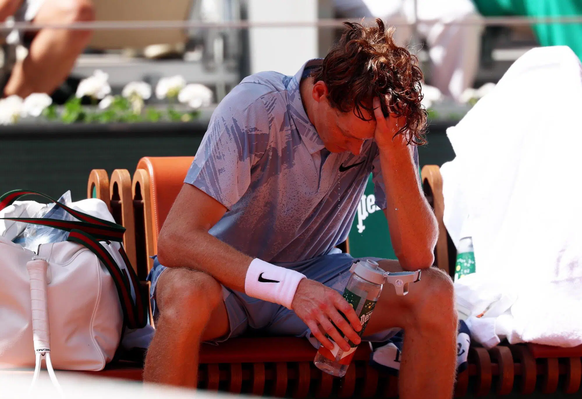 Jannik Sinner al Roland Garros