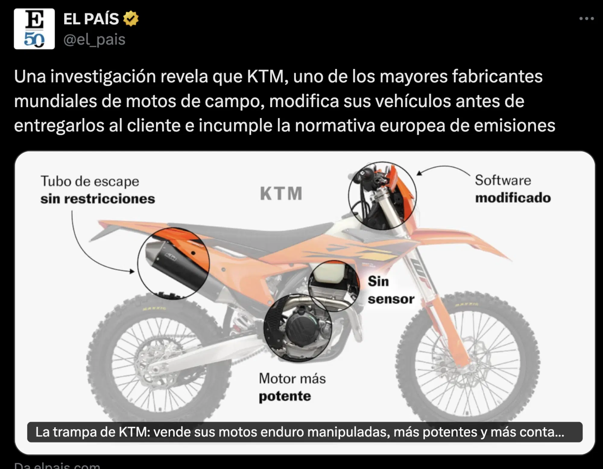 Dieselgate KTM