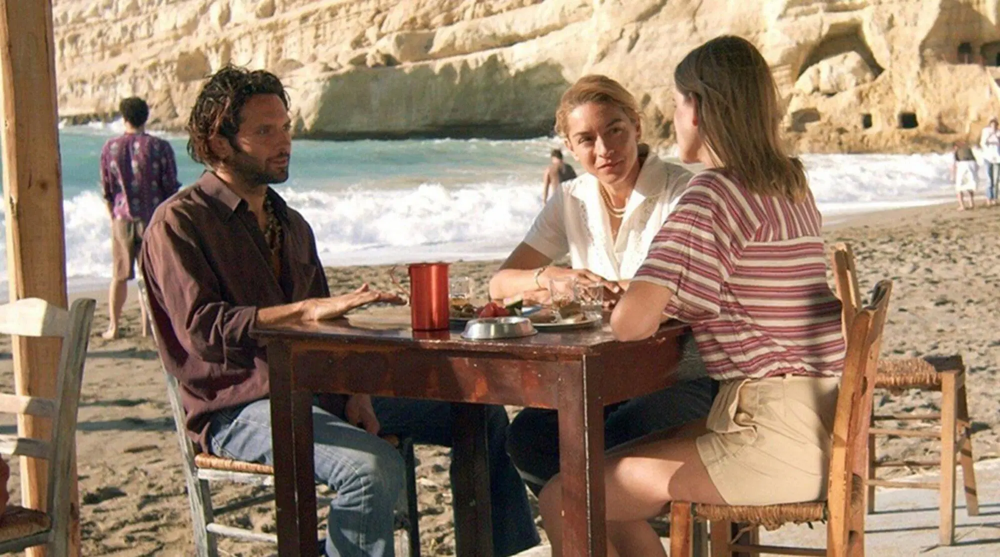 The beach