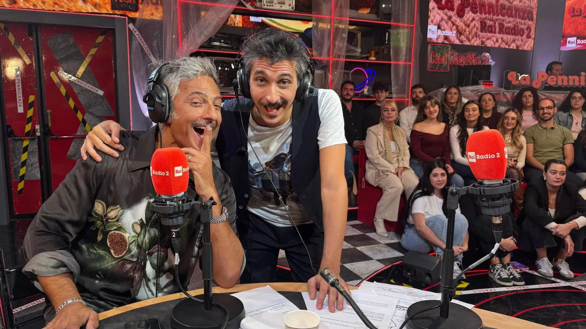 Rosario Fiorello e Fabrizio Biggio conducono "La Pennicanza"