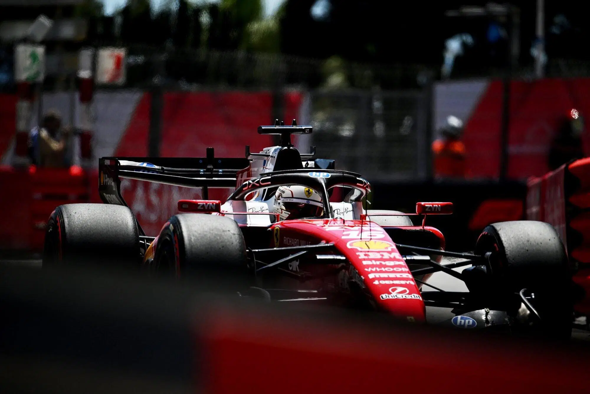 Charles Leclerc Ferrari Monaco FP