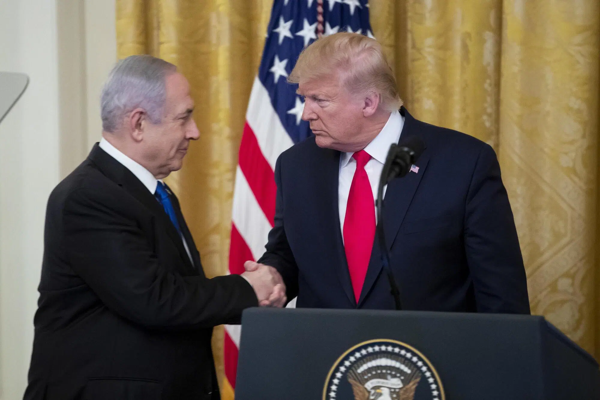 Benjamin Netanyahu e Donald Trump