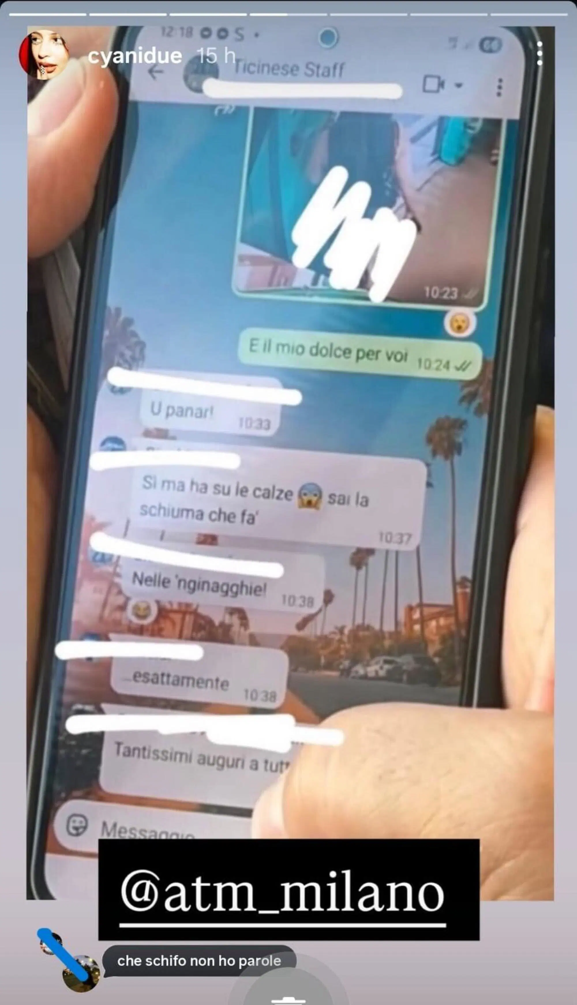 Ticinese Staff Atm chat