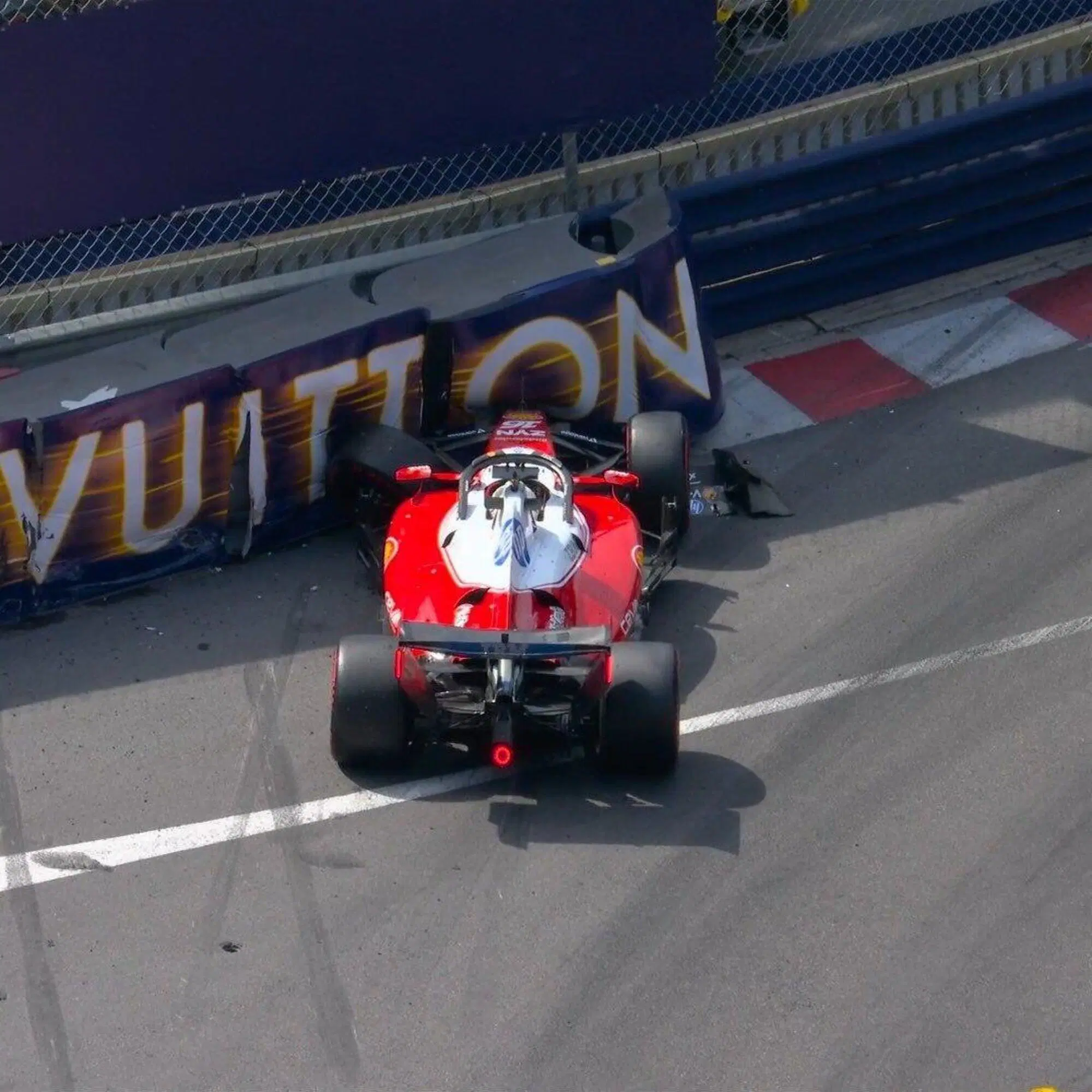 Charles Leclerc Monaco Crash