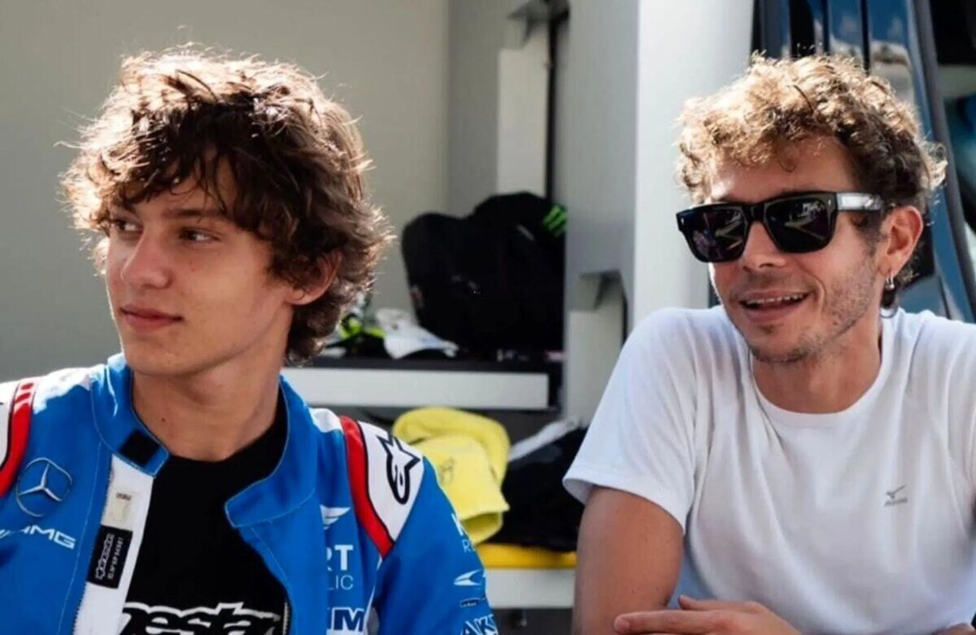 Kimi Antonelli Valentino Rossi Kart
