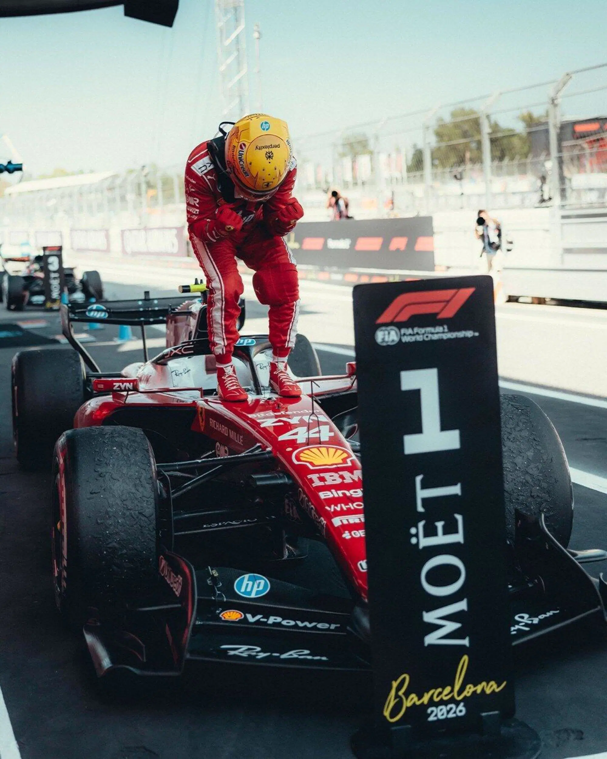 Lewis Hamilton vittoria Barcellona
