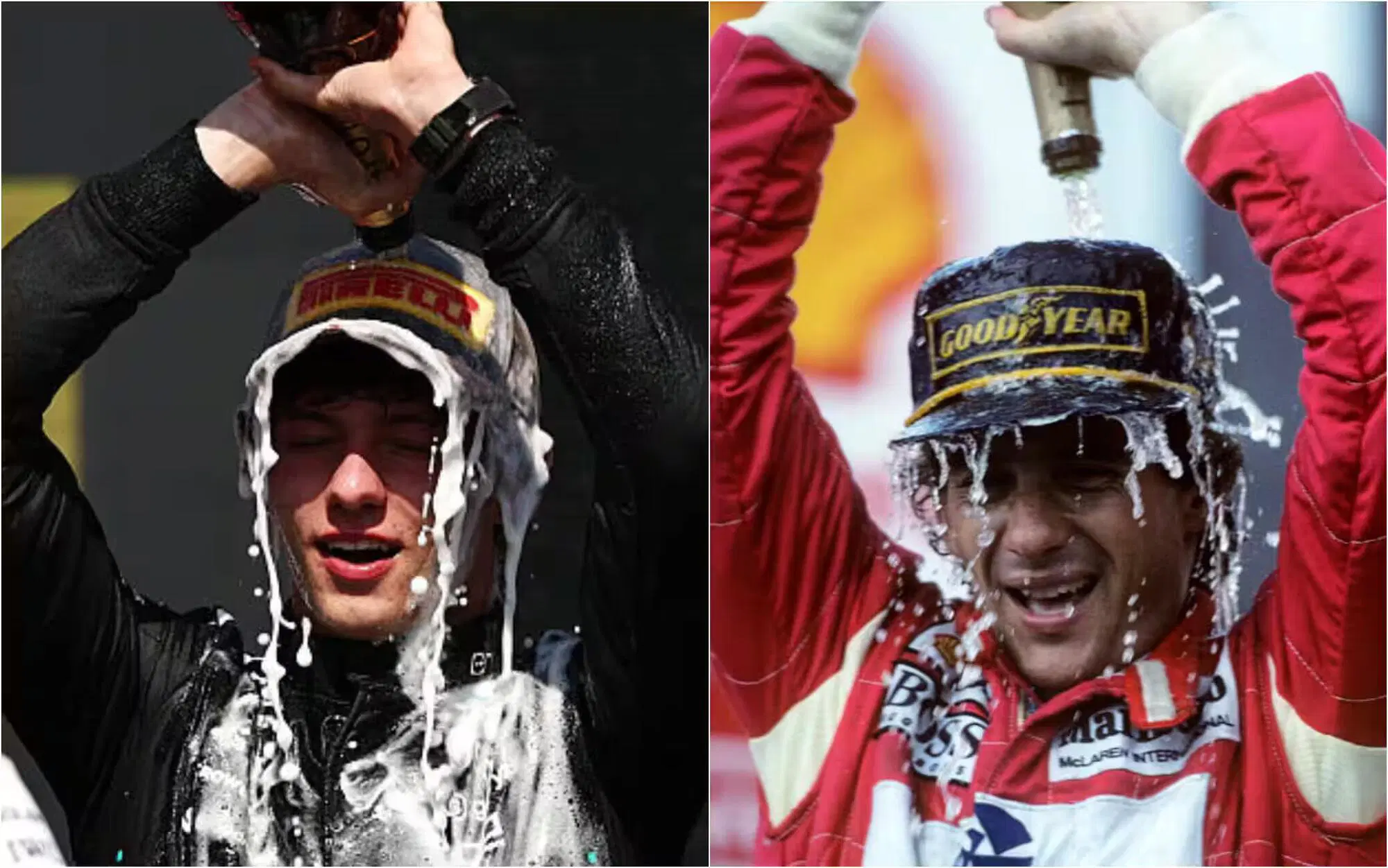 Kimi Antonelli Senna Podio