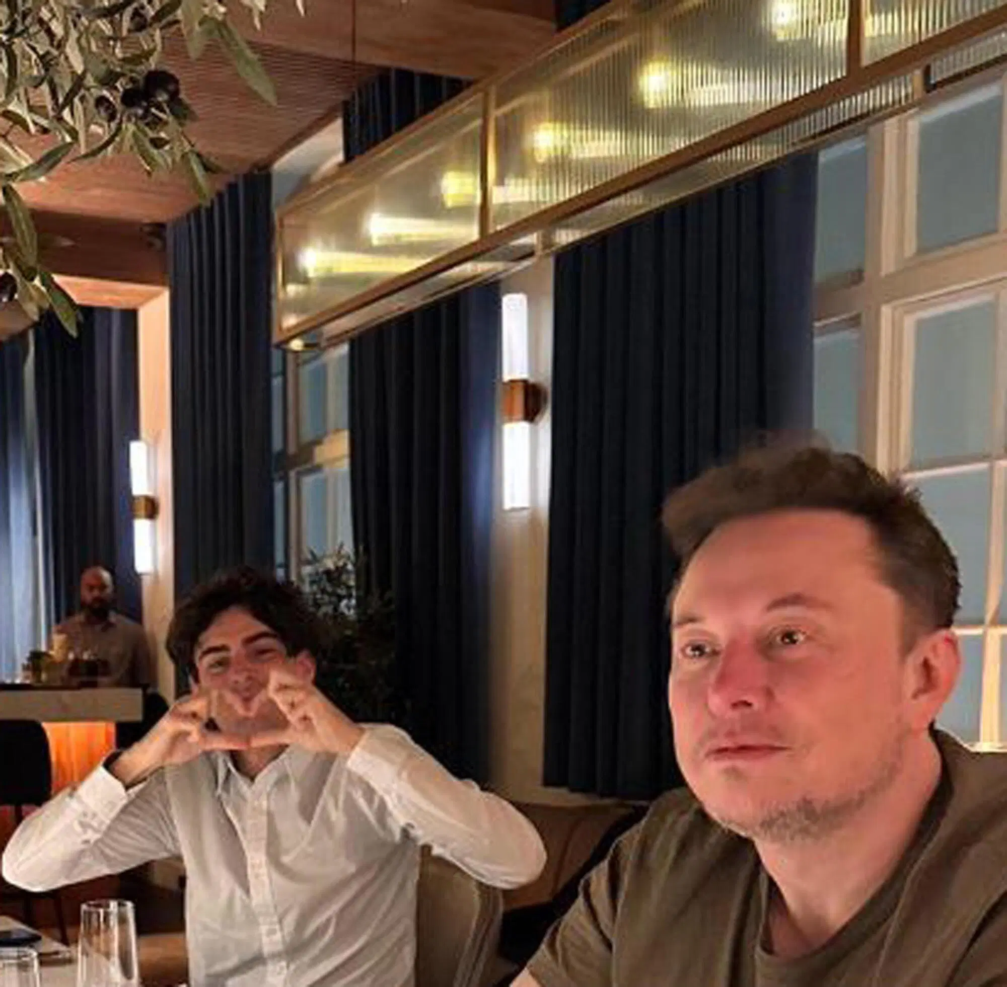 Andrea Stroppa con Elon Musk