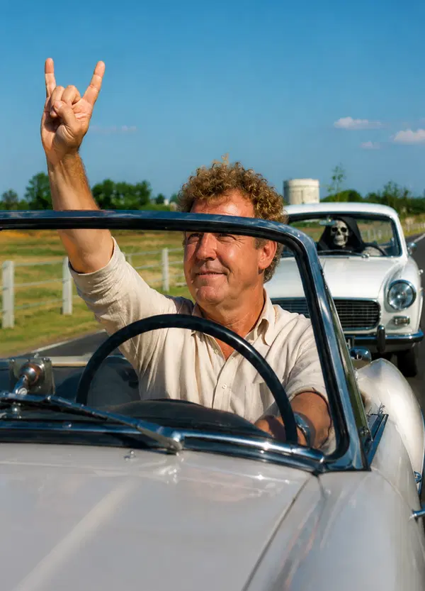 Jeremy Clarkson corre pi&ugrave; veloce della morte e il suo cancro &egrave; in remissione, ma il vero miracolo &egrave; un altro: &ldquo;Guido molto pi&ugrave; piano, faccio molte passeggiate e mangio vegetariano&rdquo;