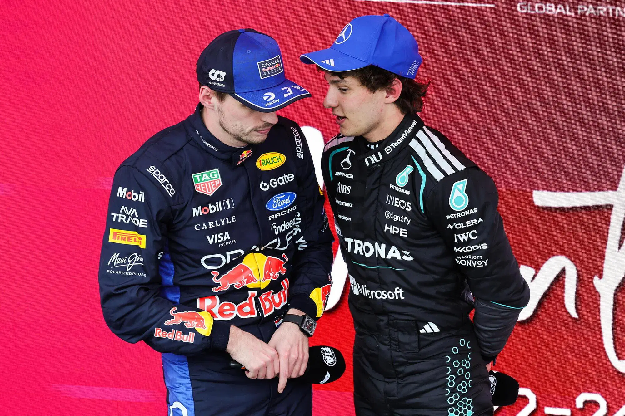 Max Verstappen Kimi Antonelli Canada