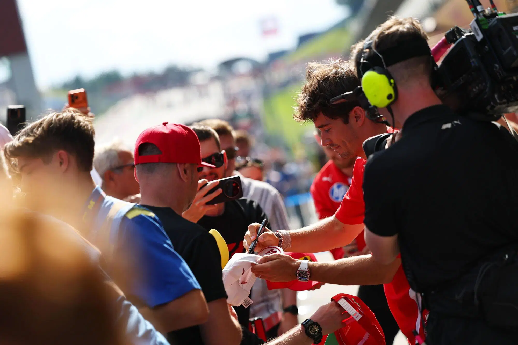 Charles Leclerc Austria Ferrari