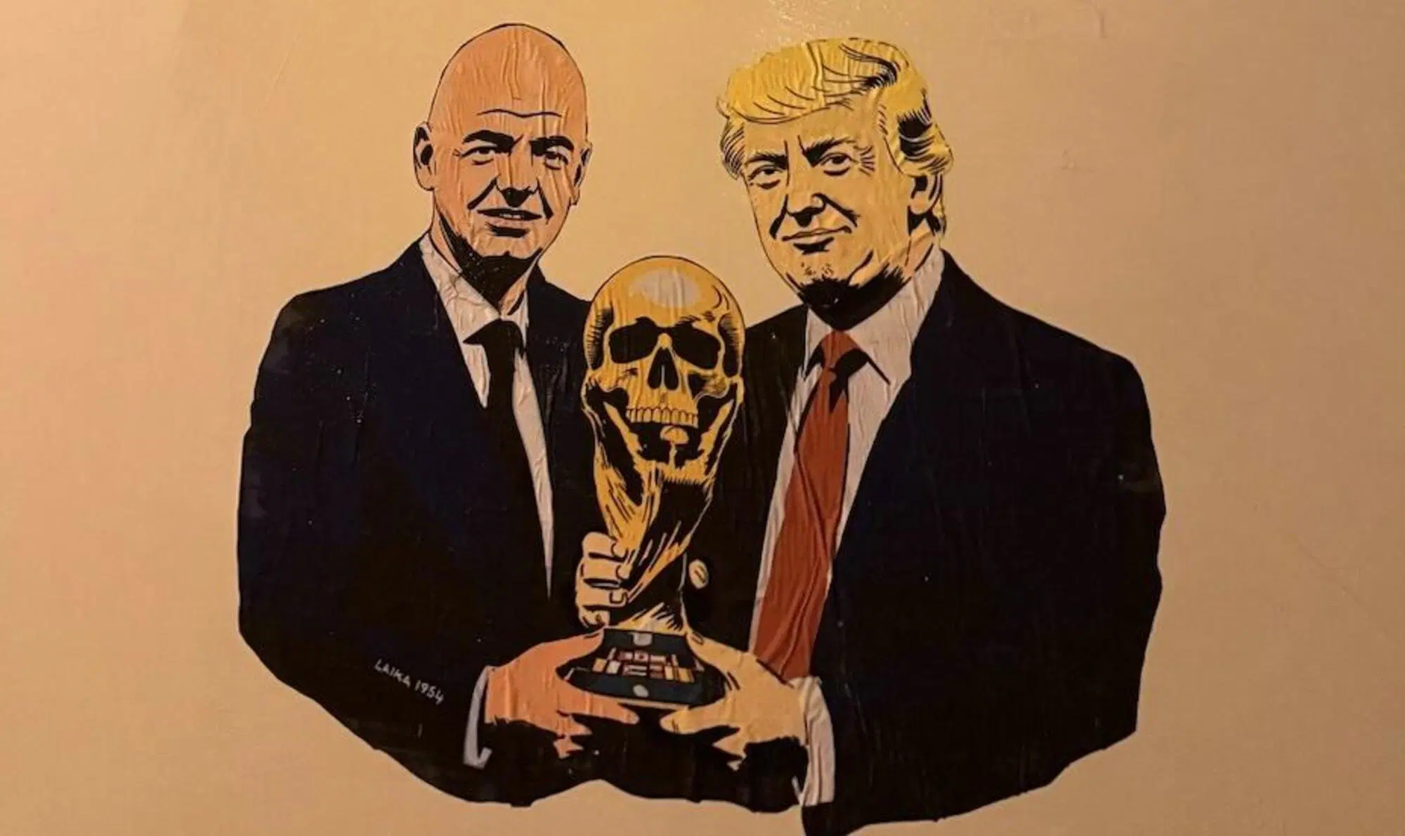Gianni Infantino e Donald Trump