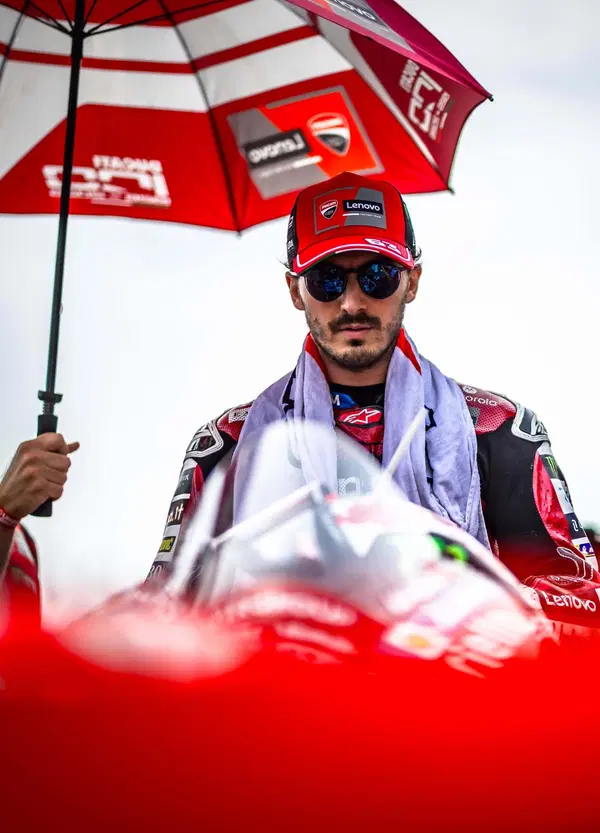 Questo Bagnaia ad Assen ha voglia di sorridere: "Con questi punti nella Sprint avrei vinto il mondiale 2024. Forse merito di mio figlio"