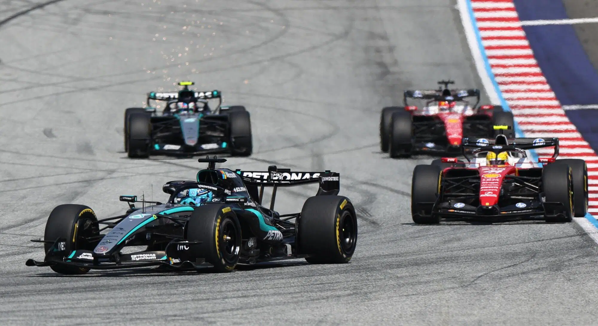 Mercedes Ferrari GP Austria 2026